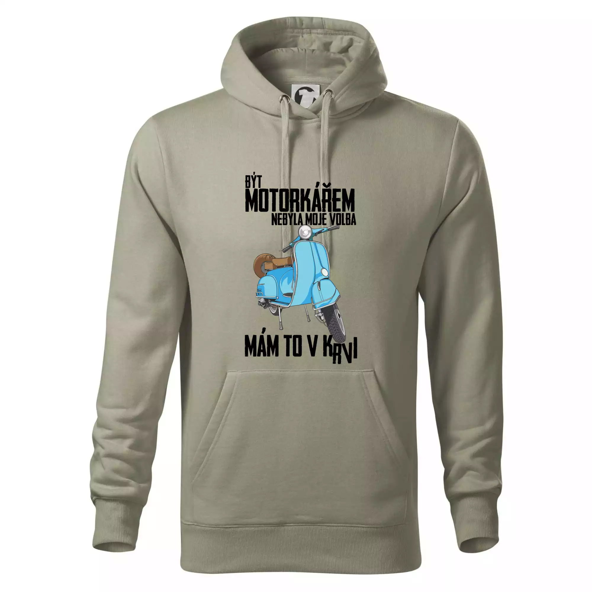 Být motorkářem nebyla moje volba skútr