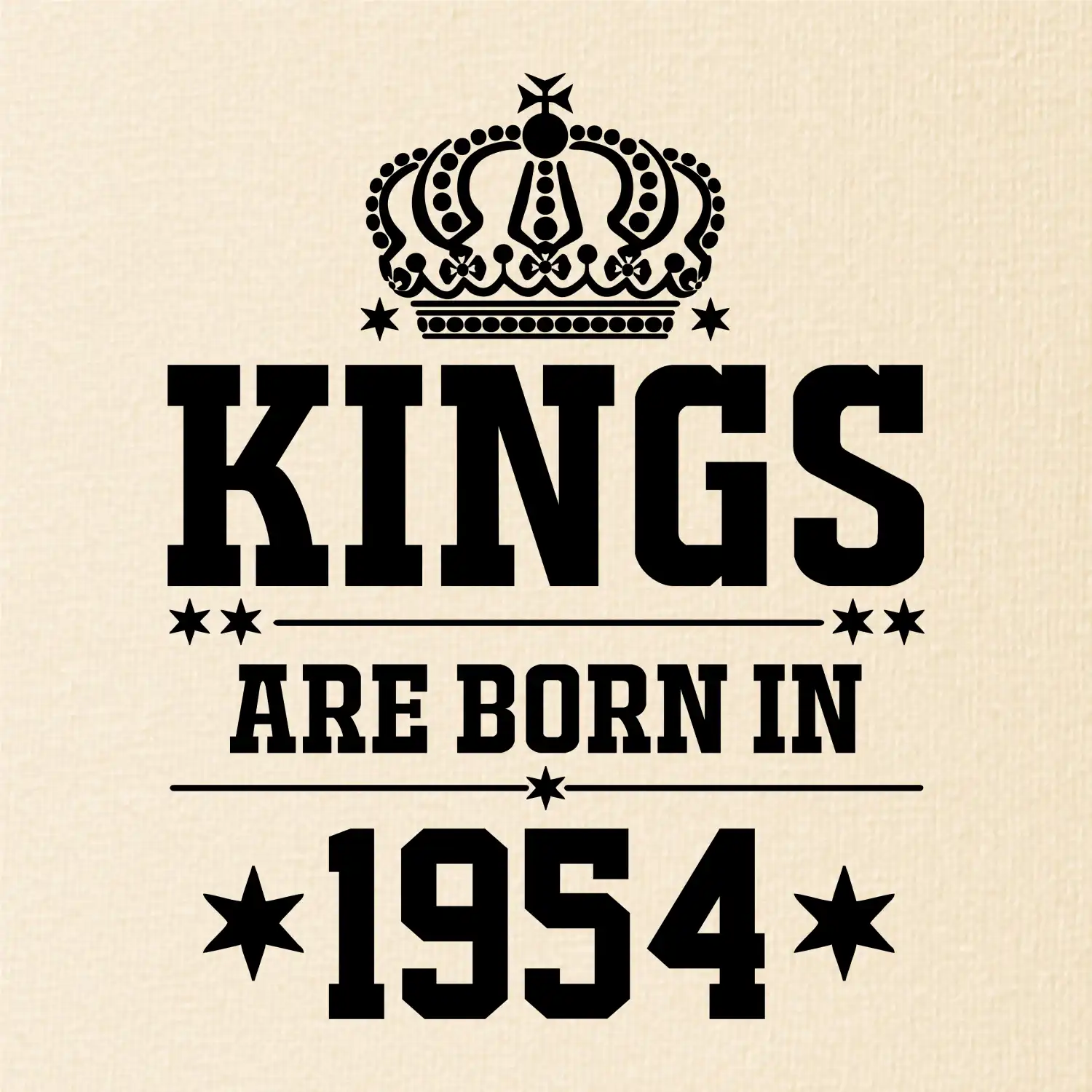 Kings are born in 1954