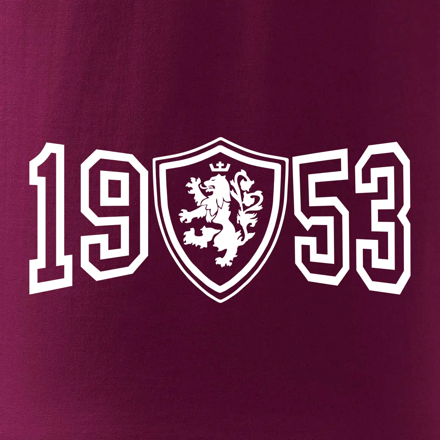 Narozeninový motiv - znak - 1953