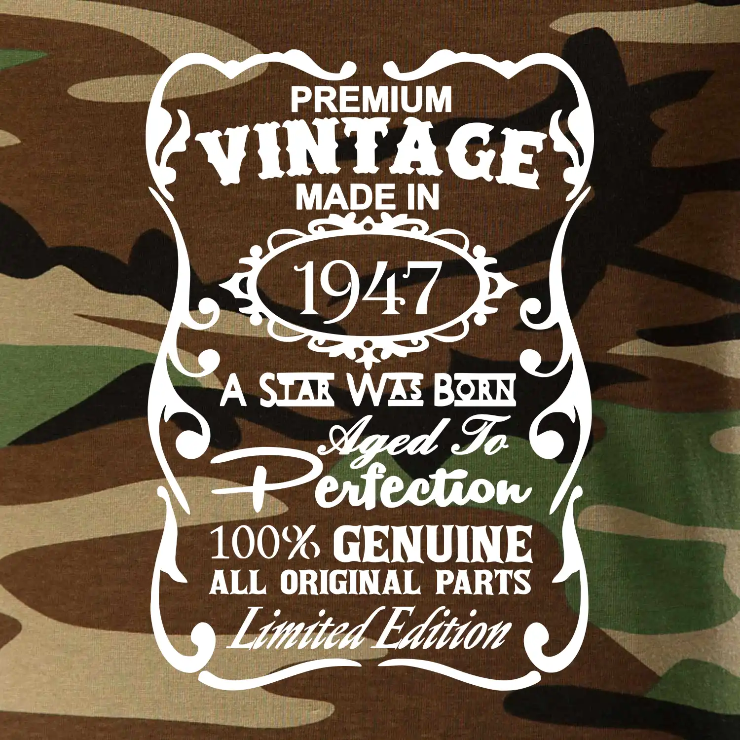 Vintage Etiketa - 1947