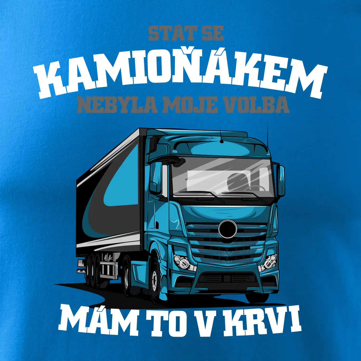 Stát se kamioňákem nebyla moje volba