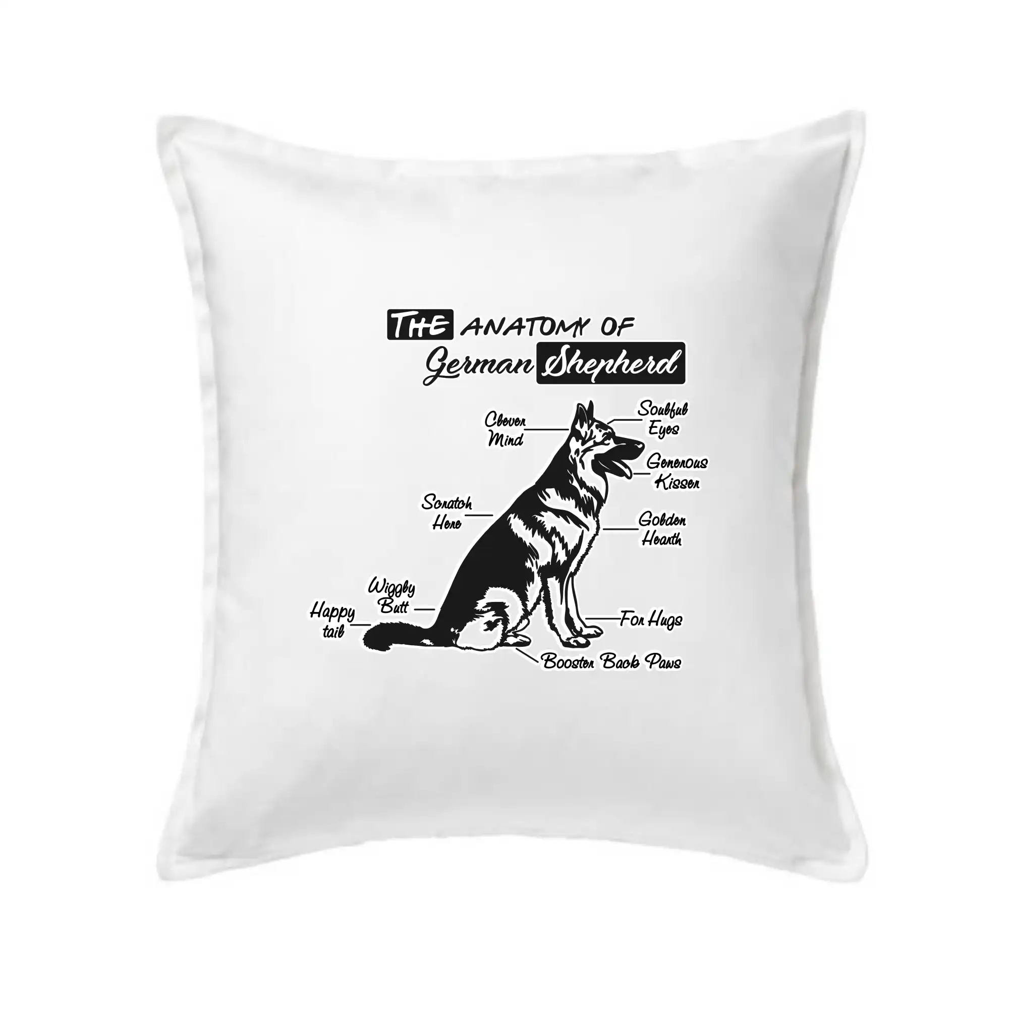 Německý ovčák - Anatomie