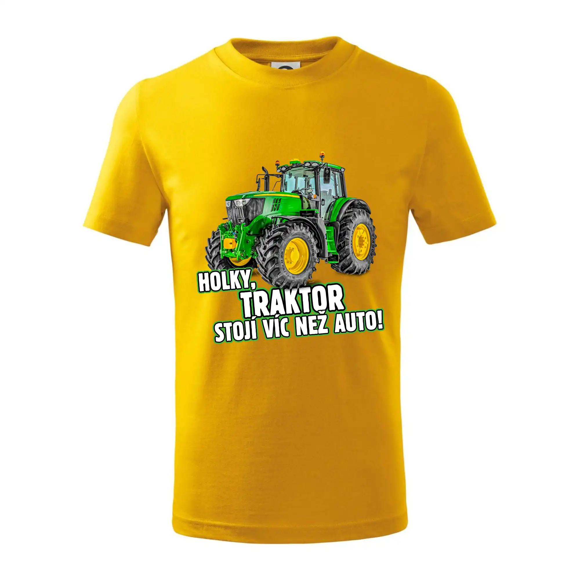 Holky, traktor stojí víc než auto
