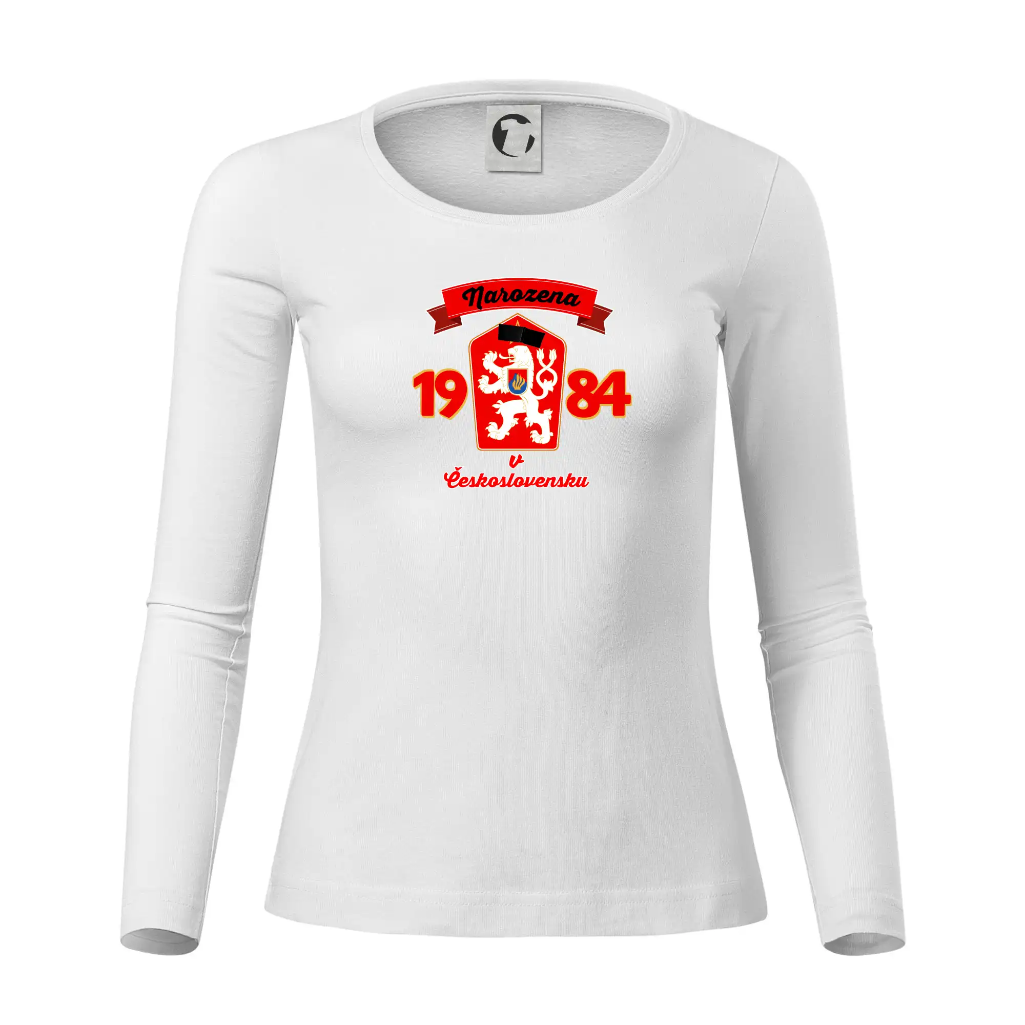 Narozena v Československu - Přelepený znak 1984