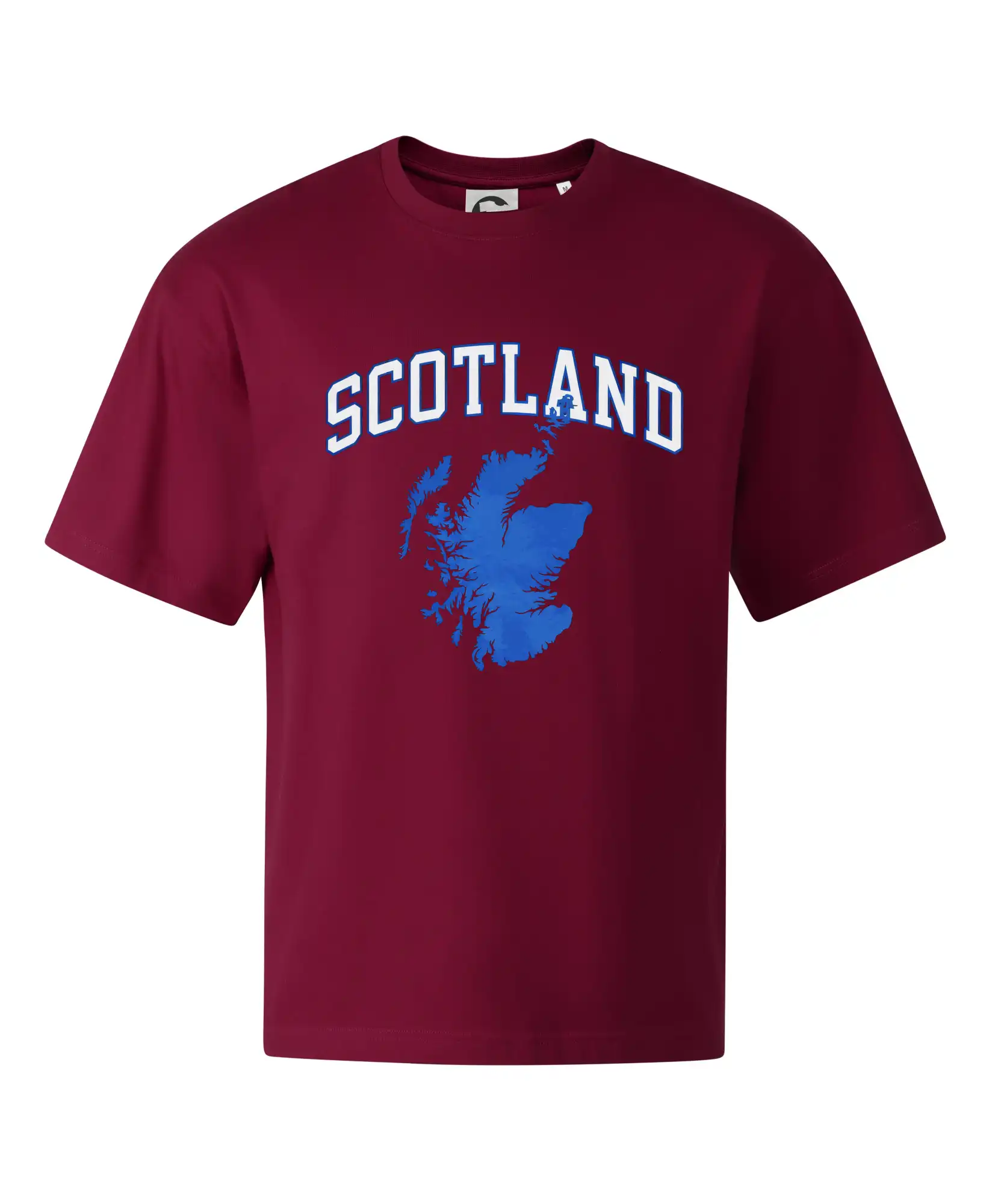 Scotland nápis s mapou