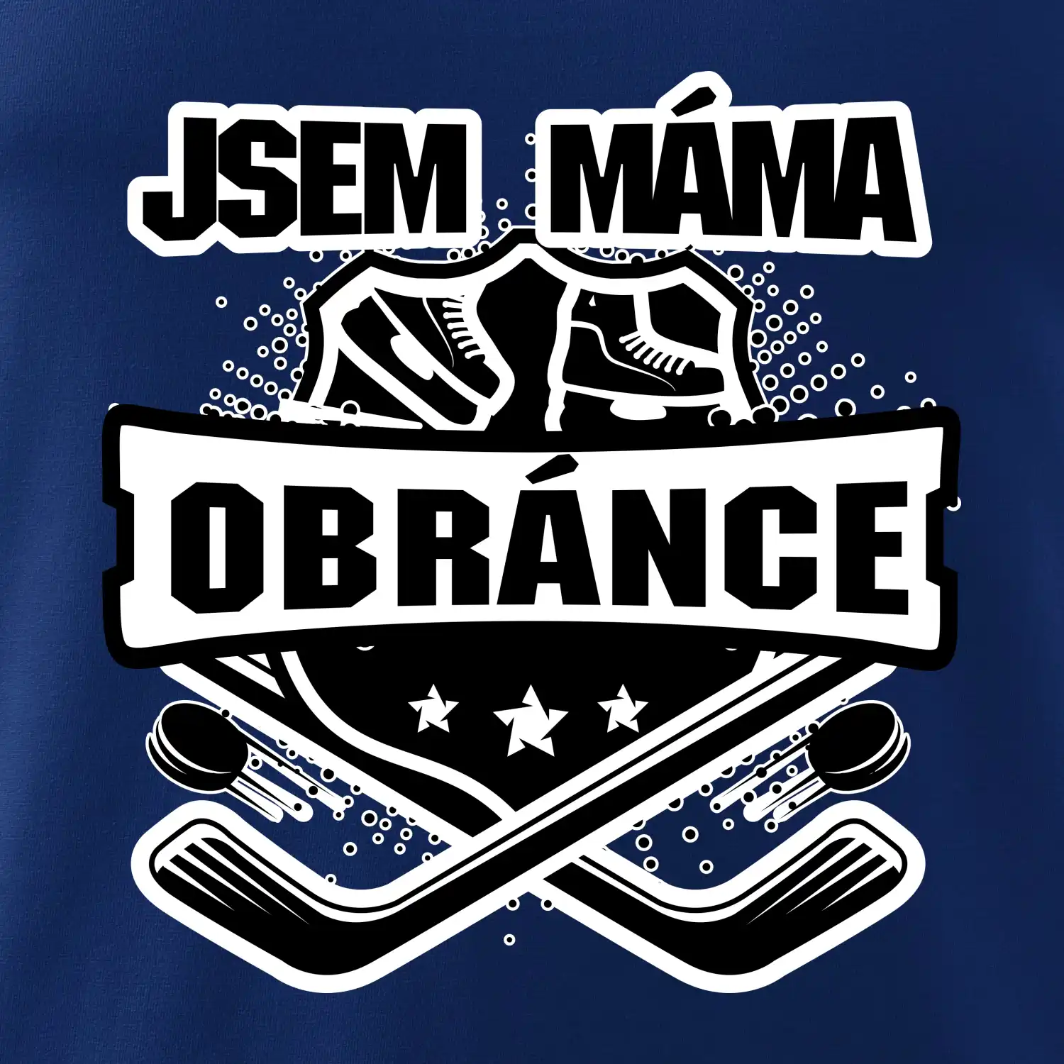 Hokejový erb - Máma obránce
