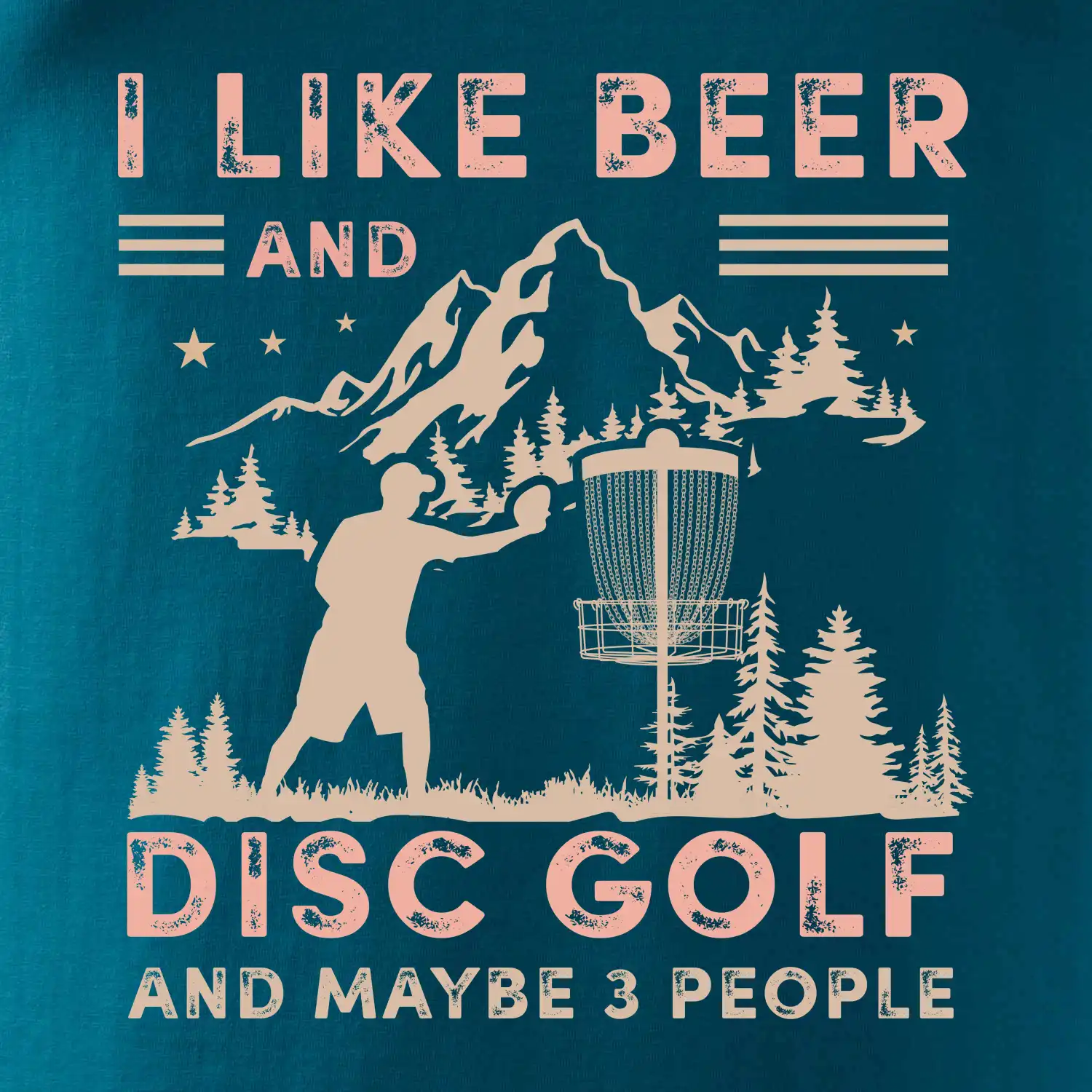I like beer and disc golf