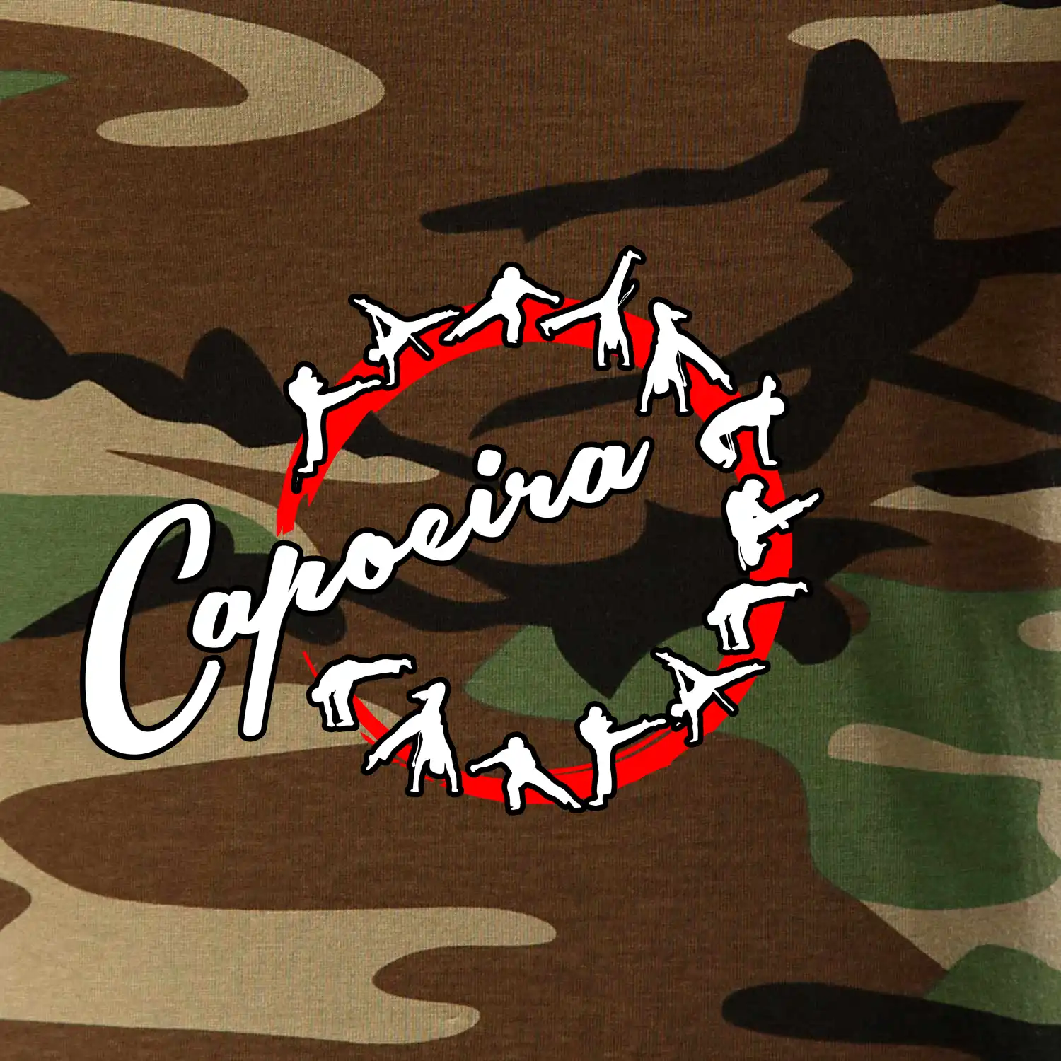 Capoeira cviky v kruhu