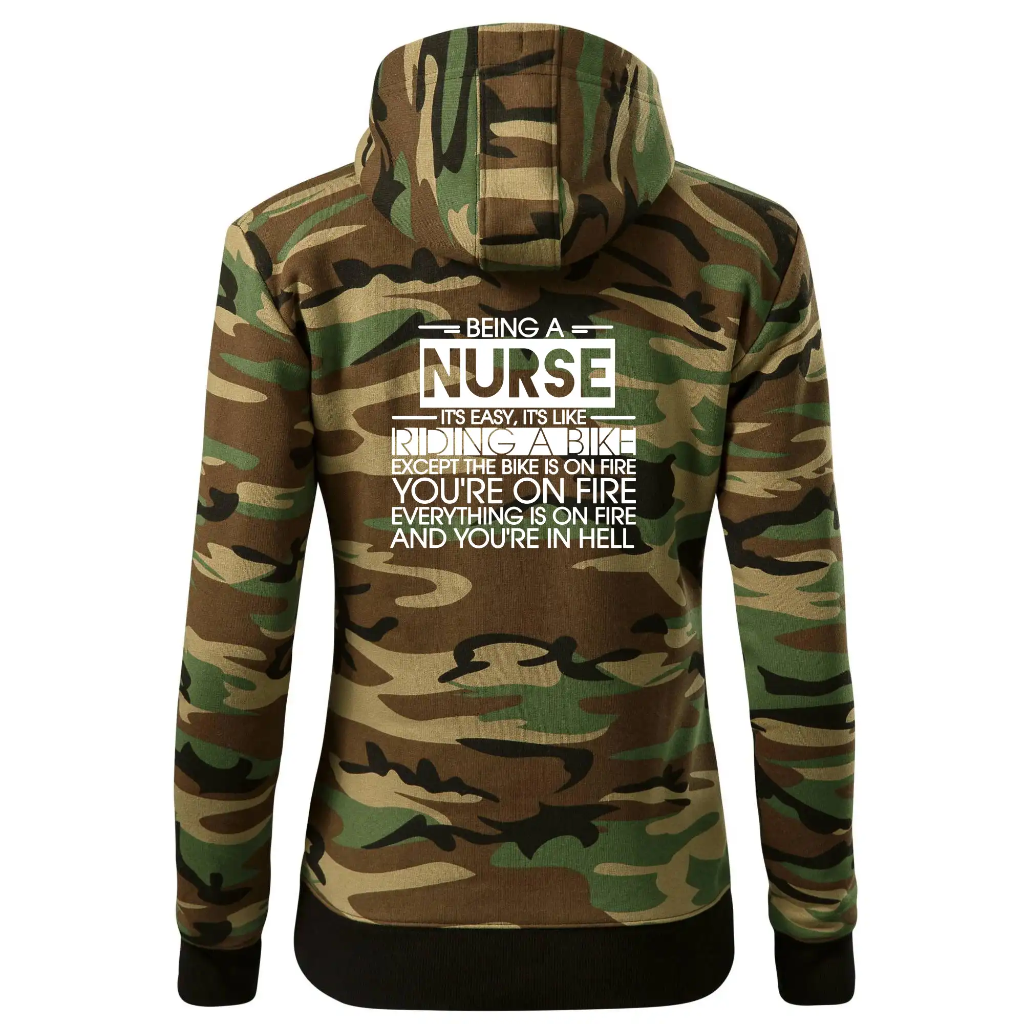Being a nurse - bike
