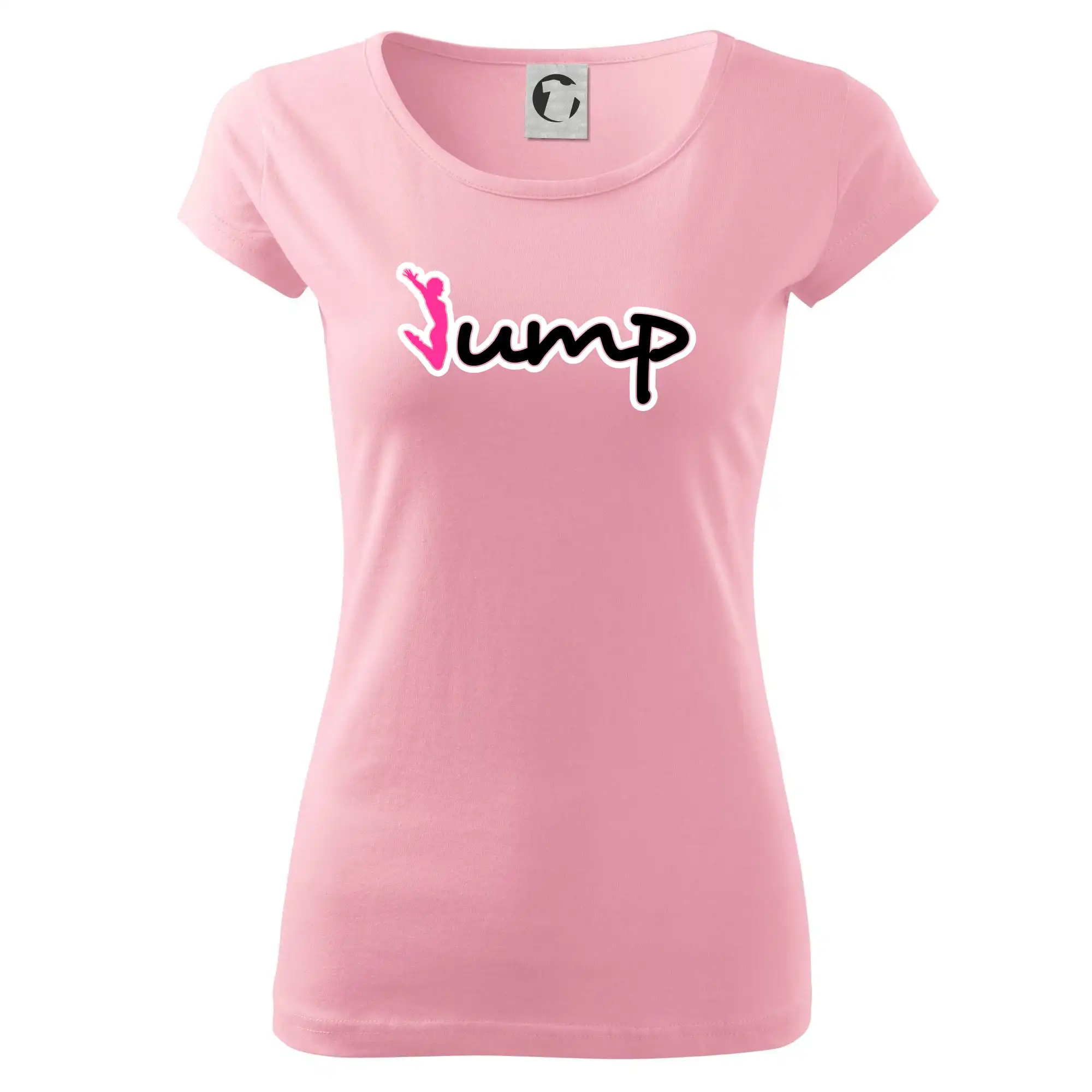 Jump - nápis a panáček