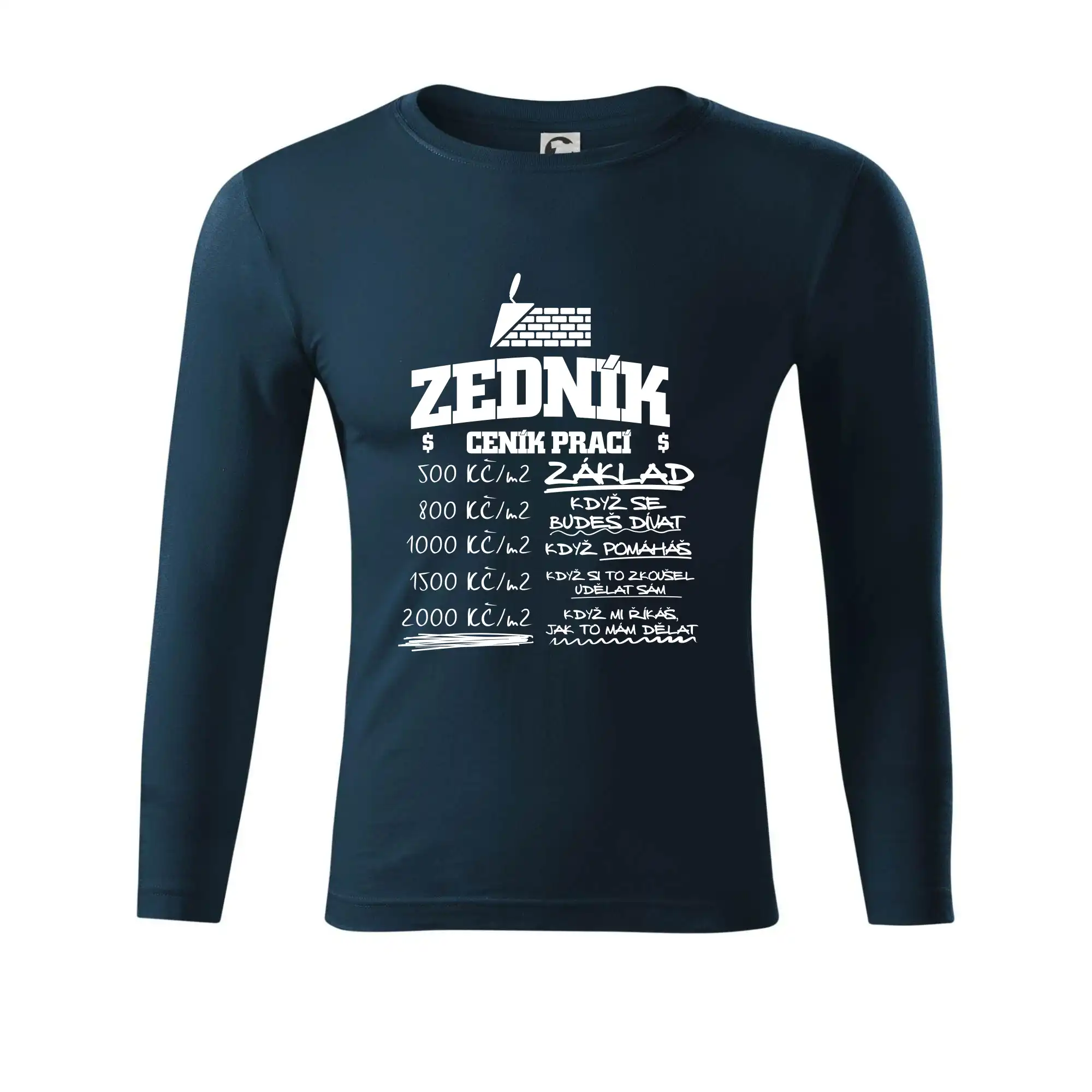 Ceník zedníka - cena za metr