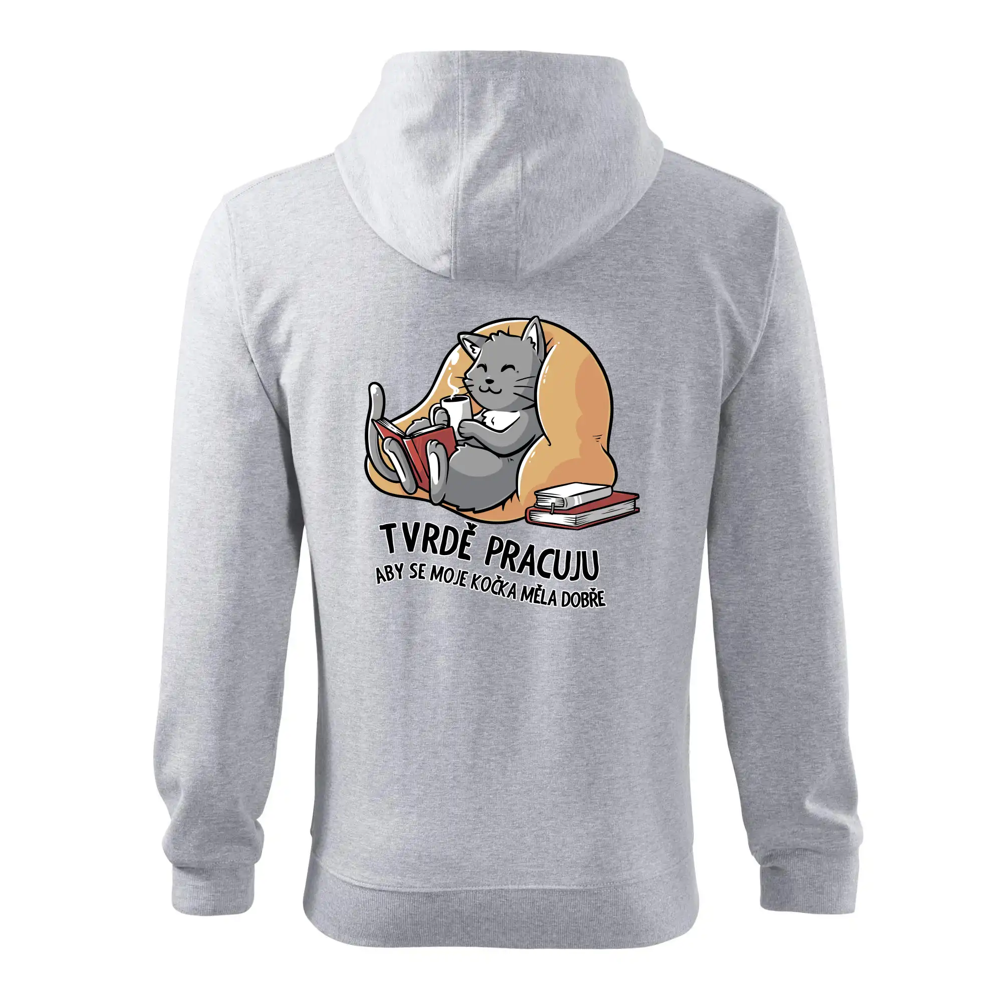 Tvrdě pracuju, aby se kočka měla dobře