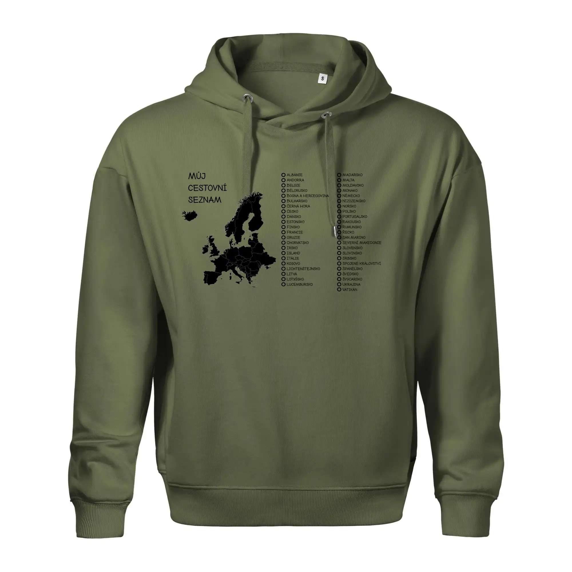 Můj cestovní seznam Evropa