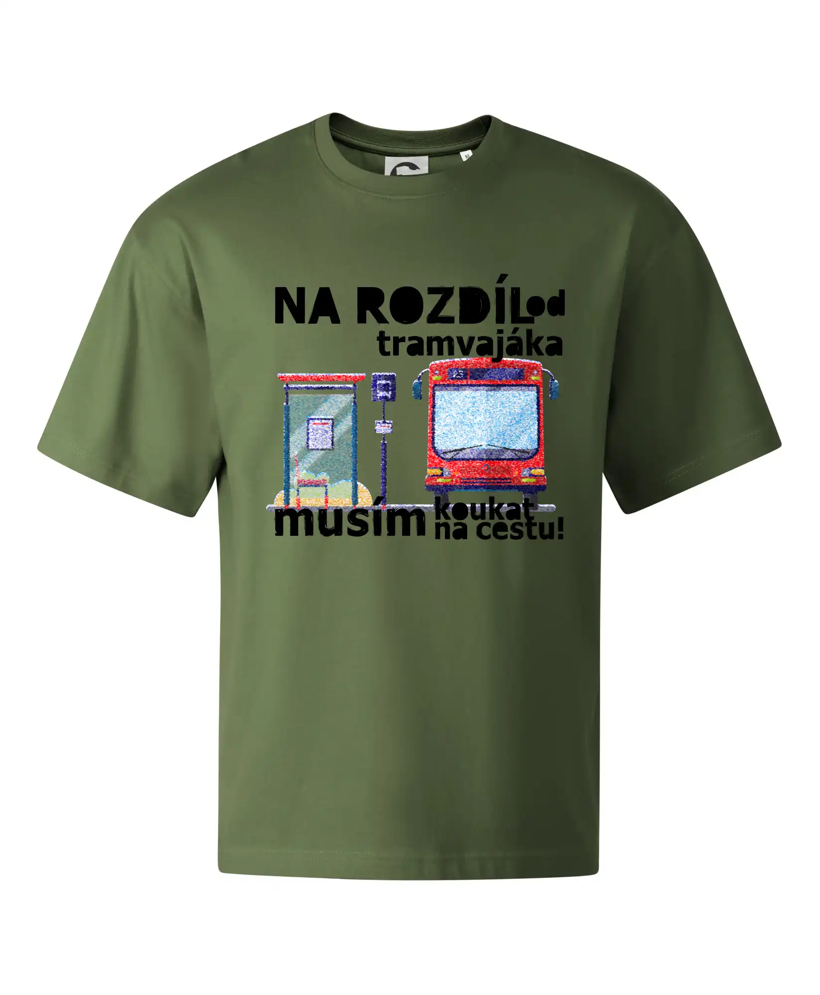 Na rozdíl od tramvajáka musím koukat na cestu