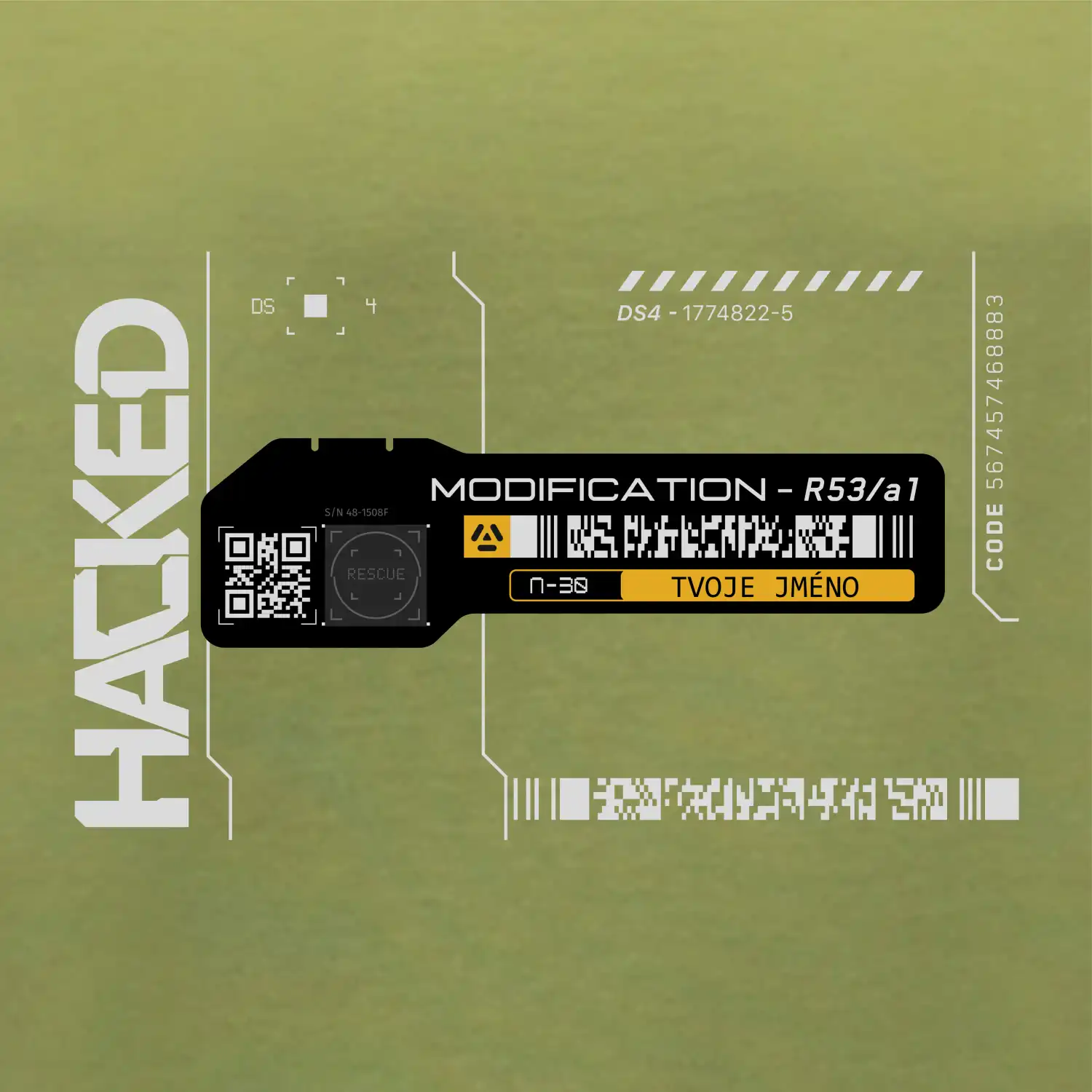 Tvoje jméno - label scifi