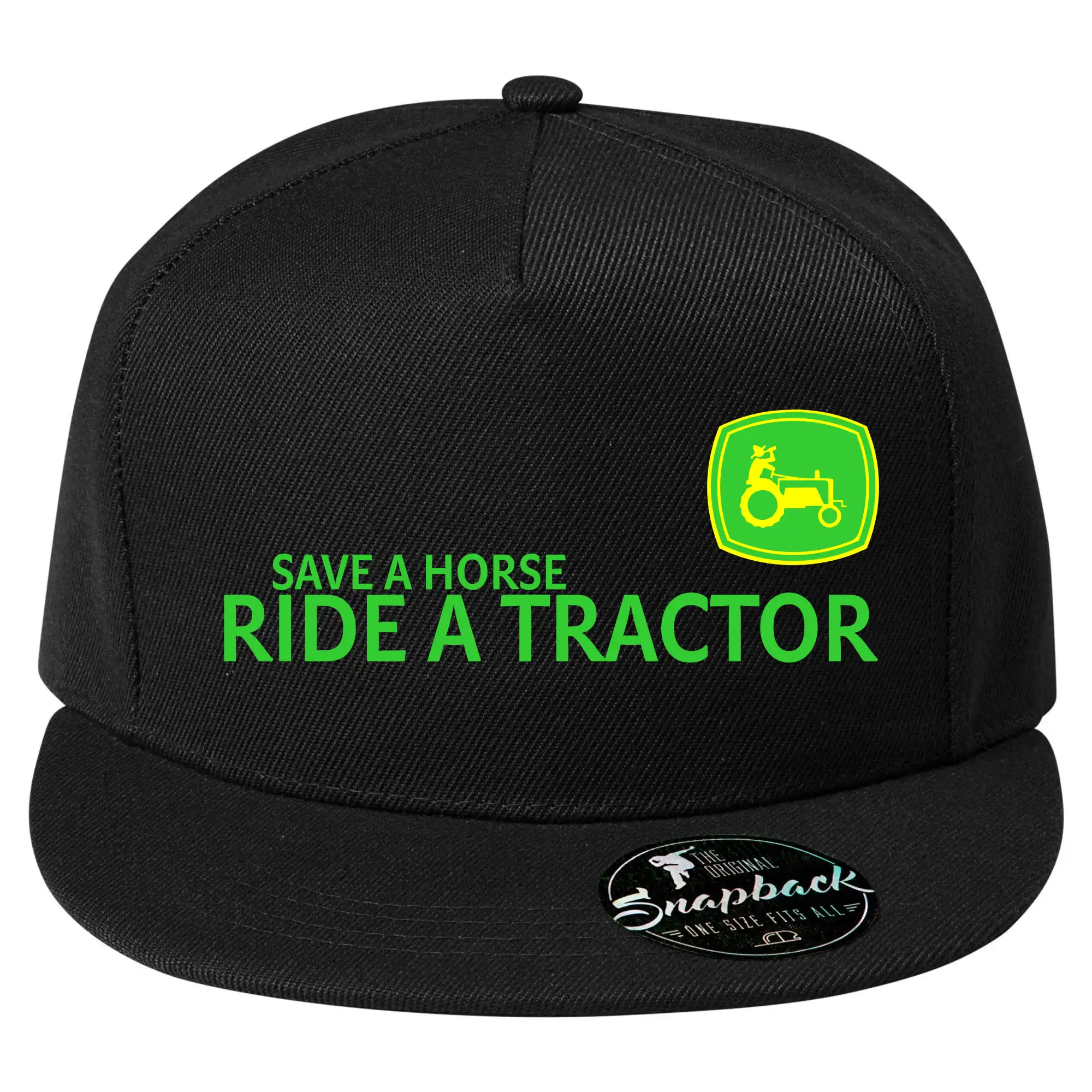 Save horse, ride tractor