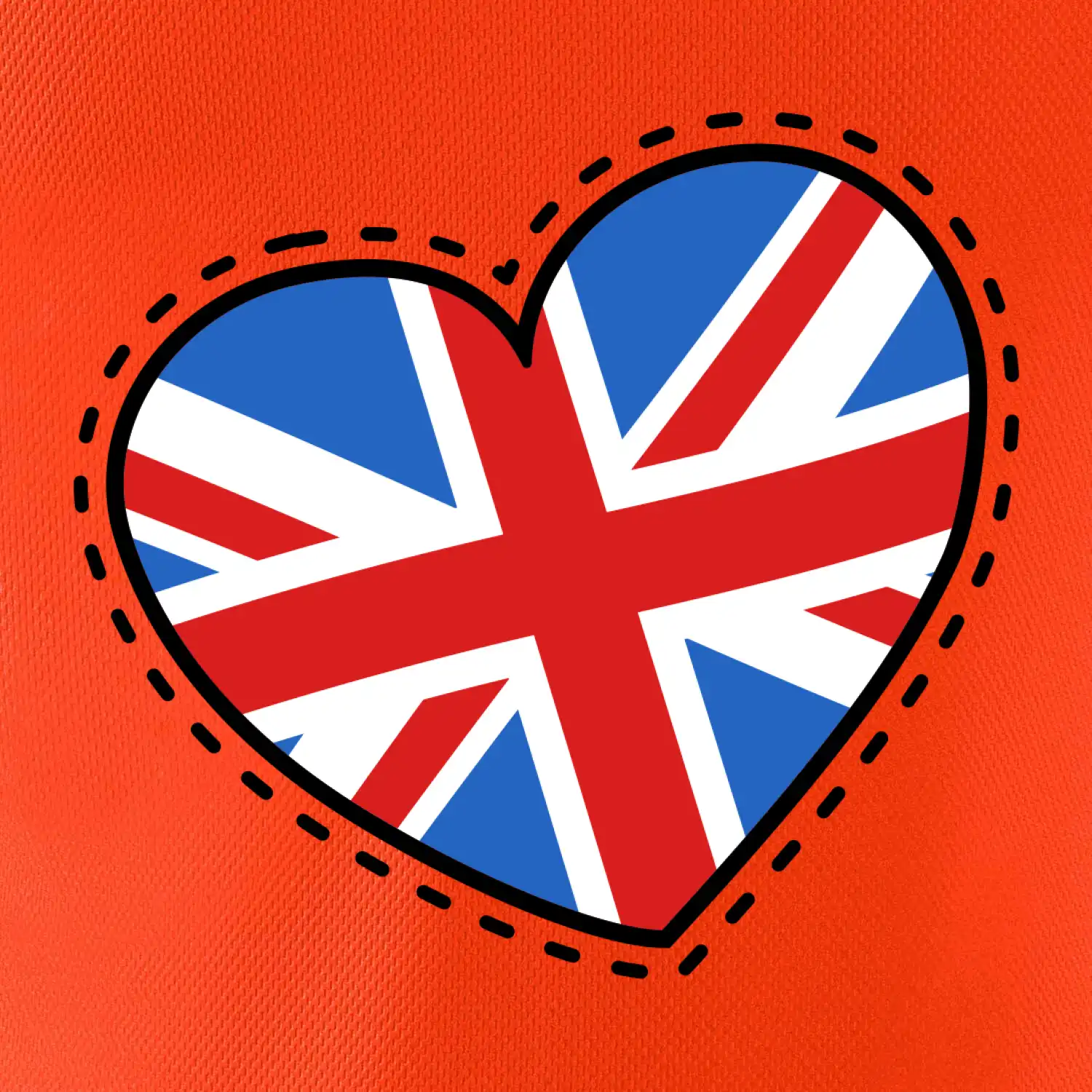 Británie srdce prso