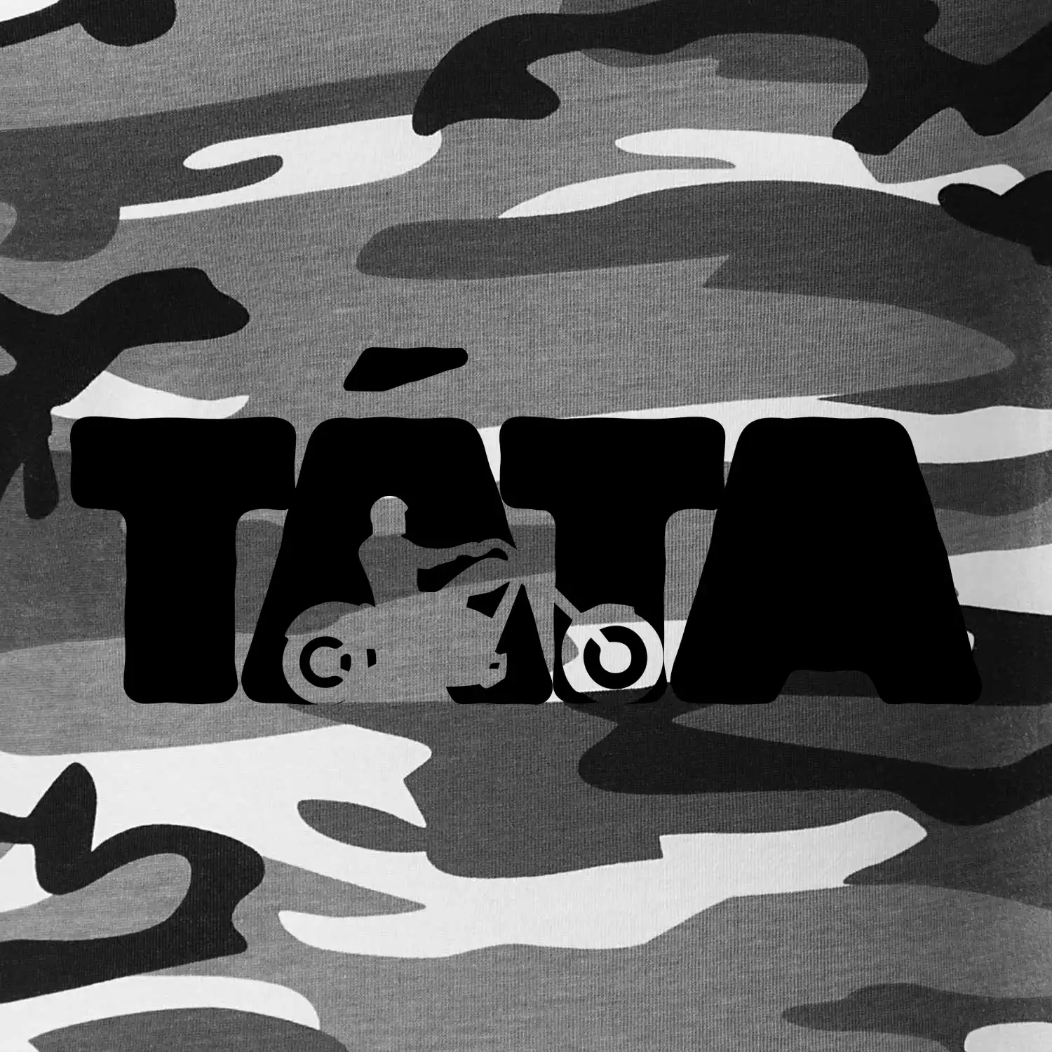 Táta nápis - motorka chopper