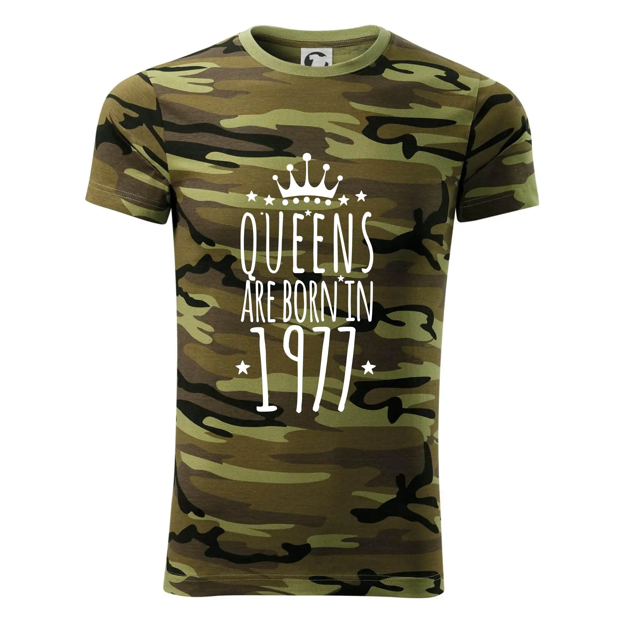Queens are born in 1977