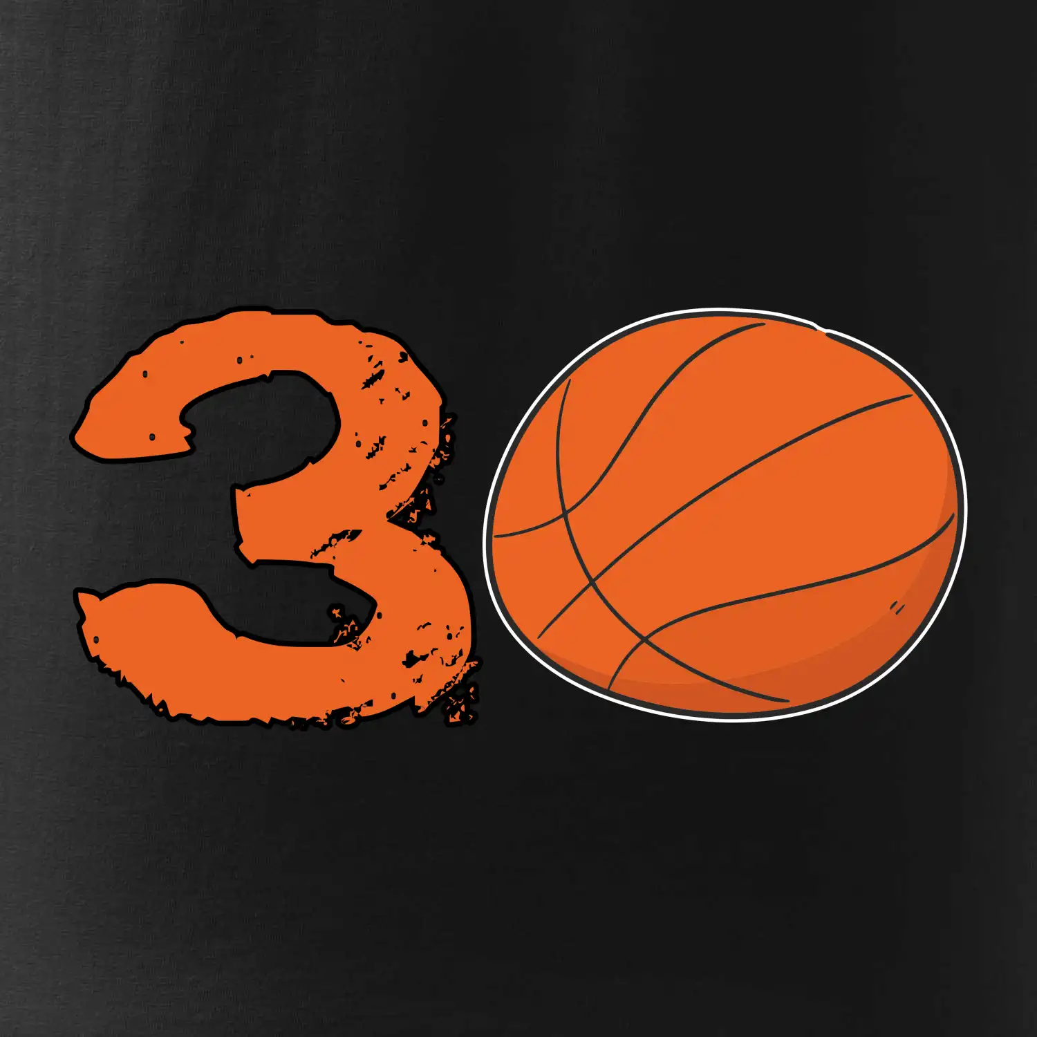 Basketball kulaté narozeniny 30