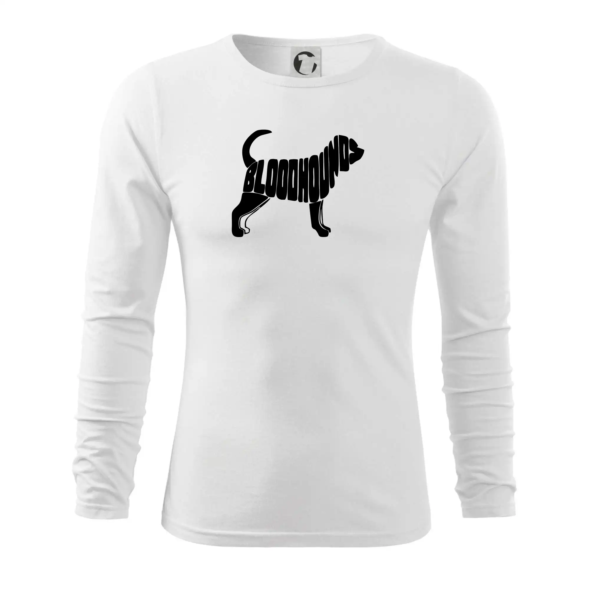 Bloodhound nápis v těle