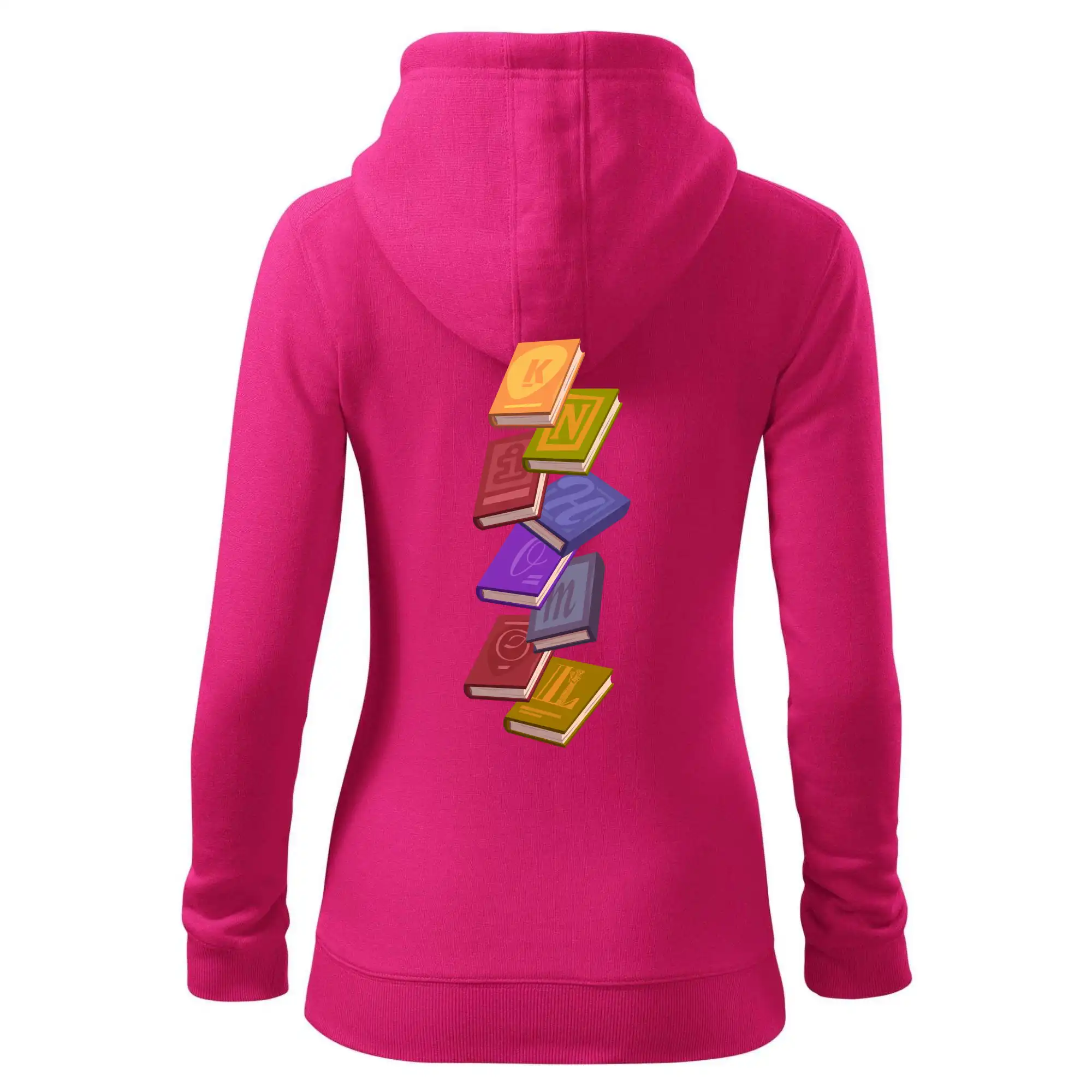 Knihomol letící knihy