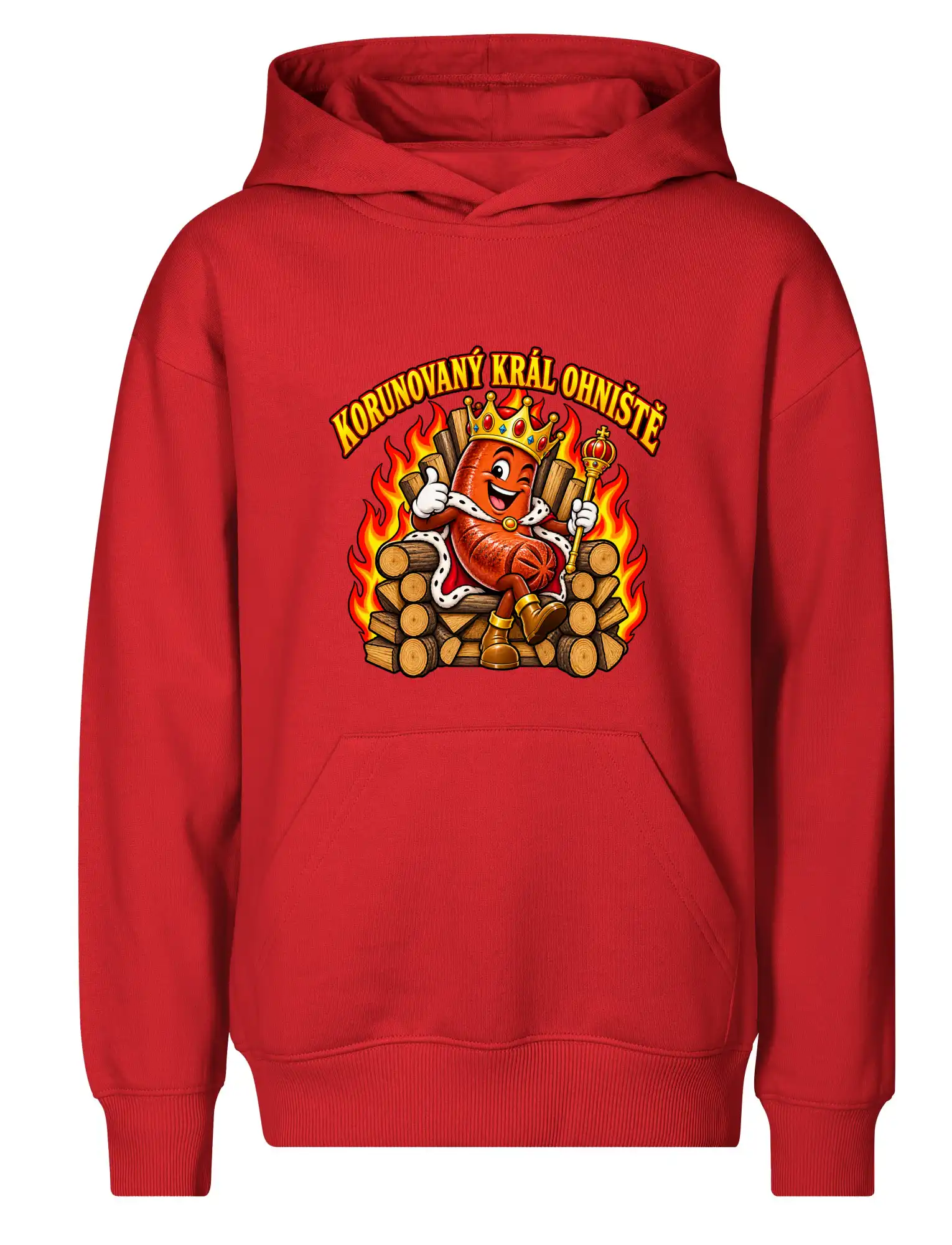 Korunovaný král ohniště