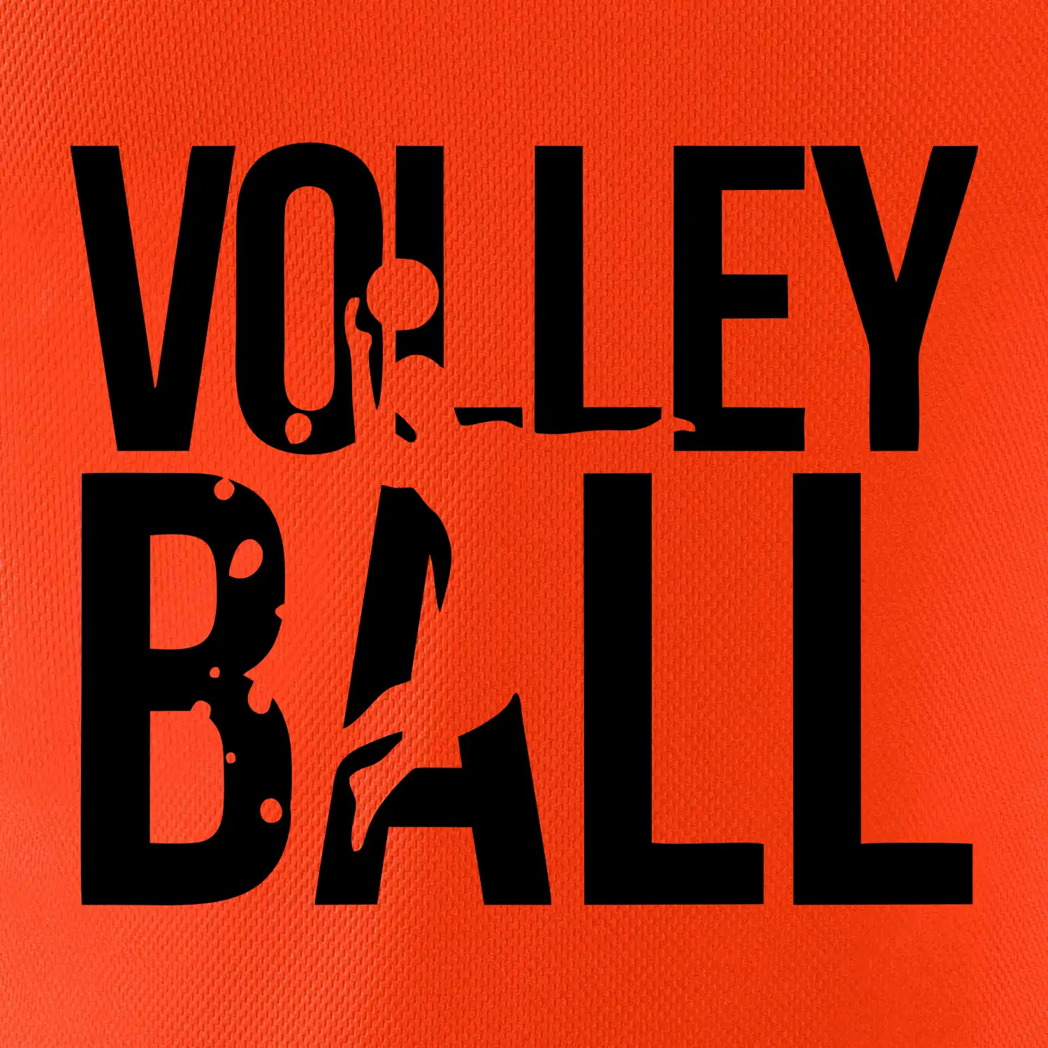 Volleyball nápis