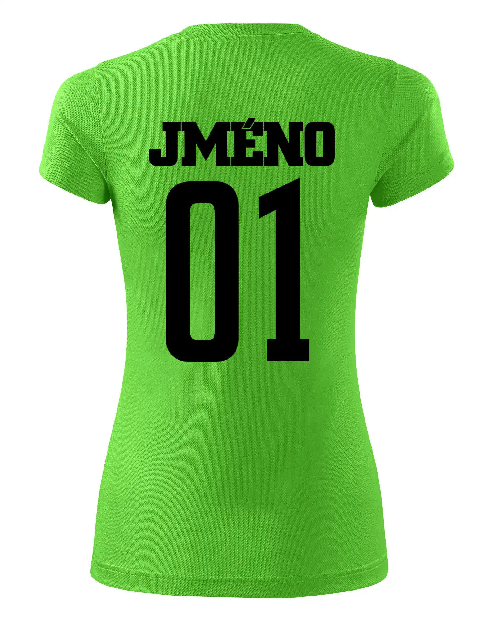 Fotbalový dres - vlastní jméno a číslo