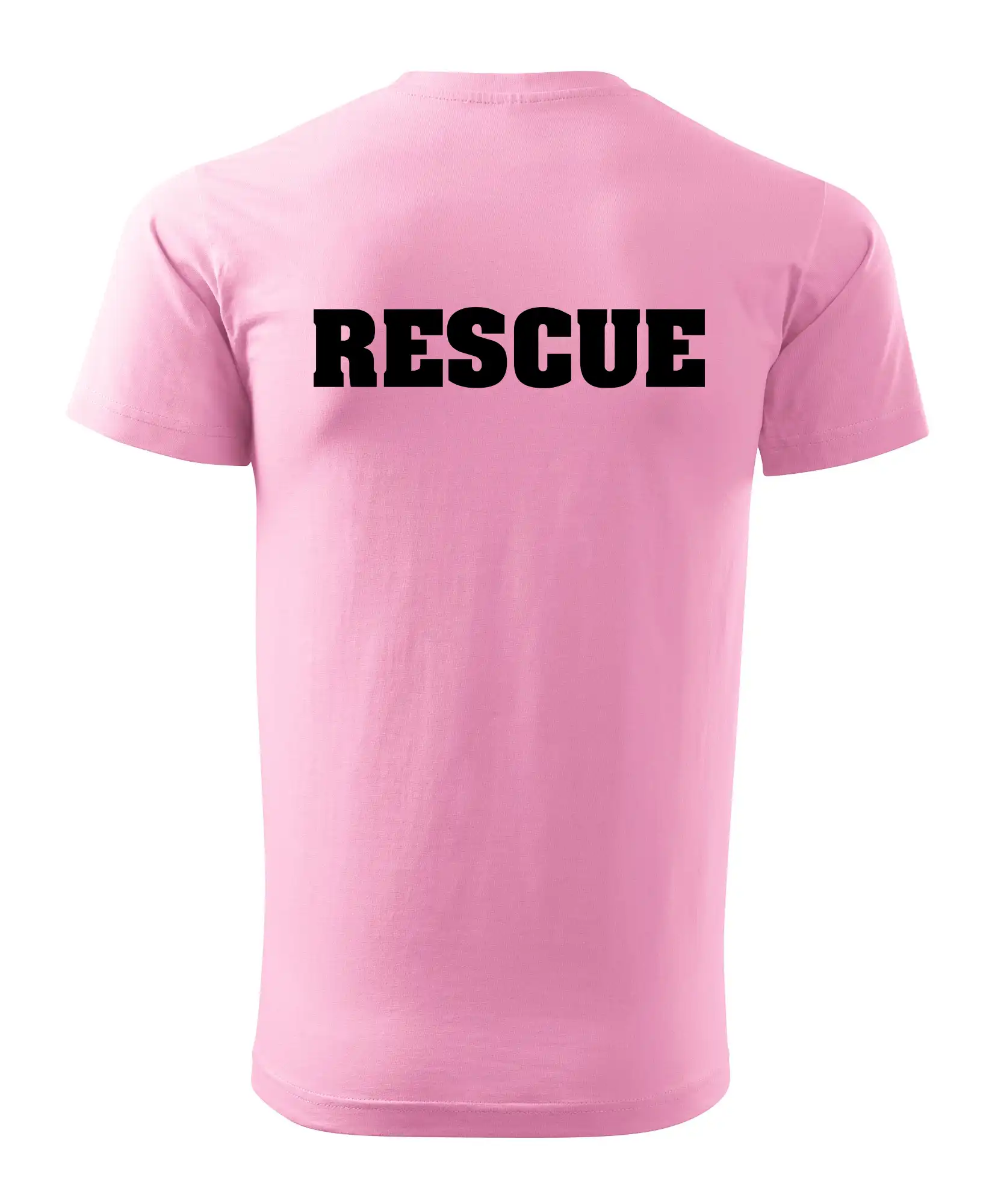 Rescue - Hvězda na prsu +  nápis na zádech