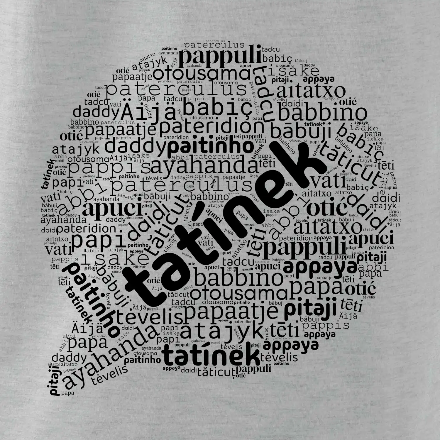 Tatínek - tisíc slov