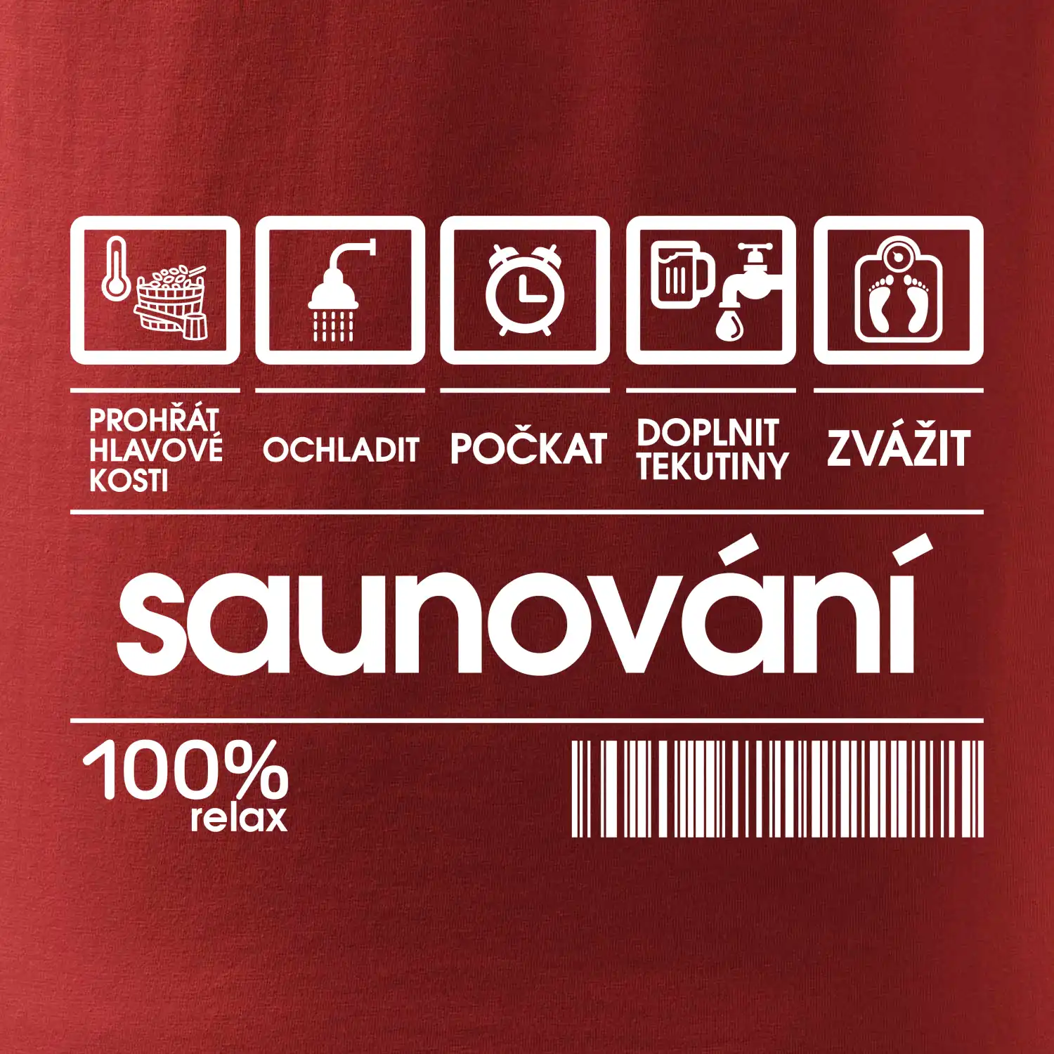 Čárový kód - sauna