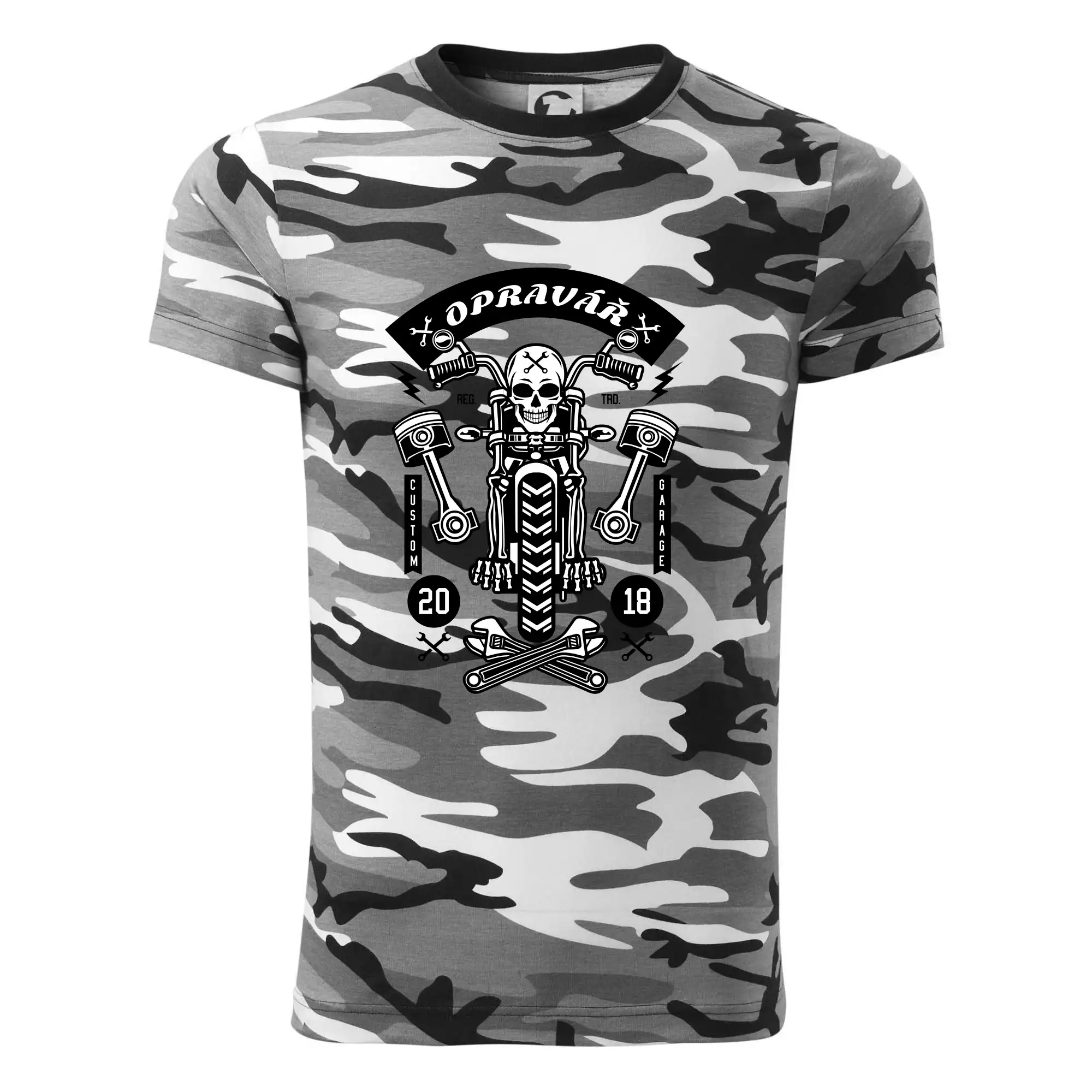 Lebka motorkář opravář