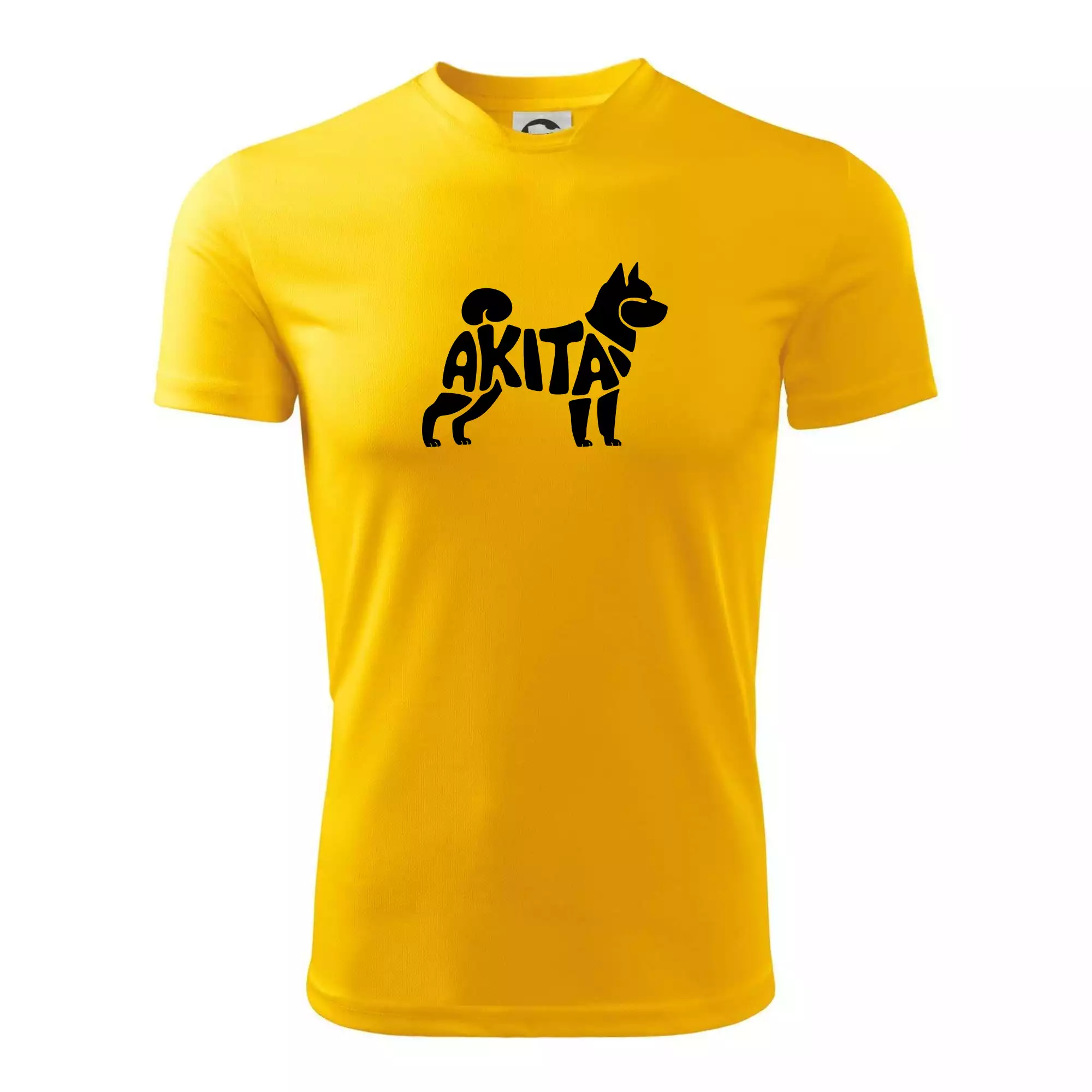 Akita Inu - Nápis v těle