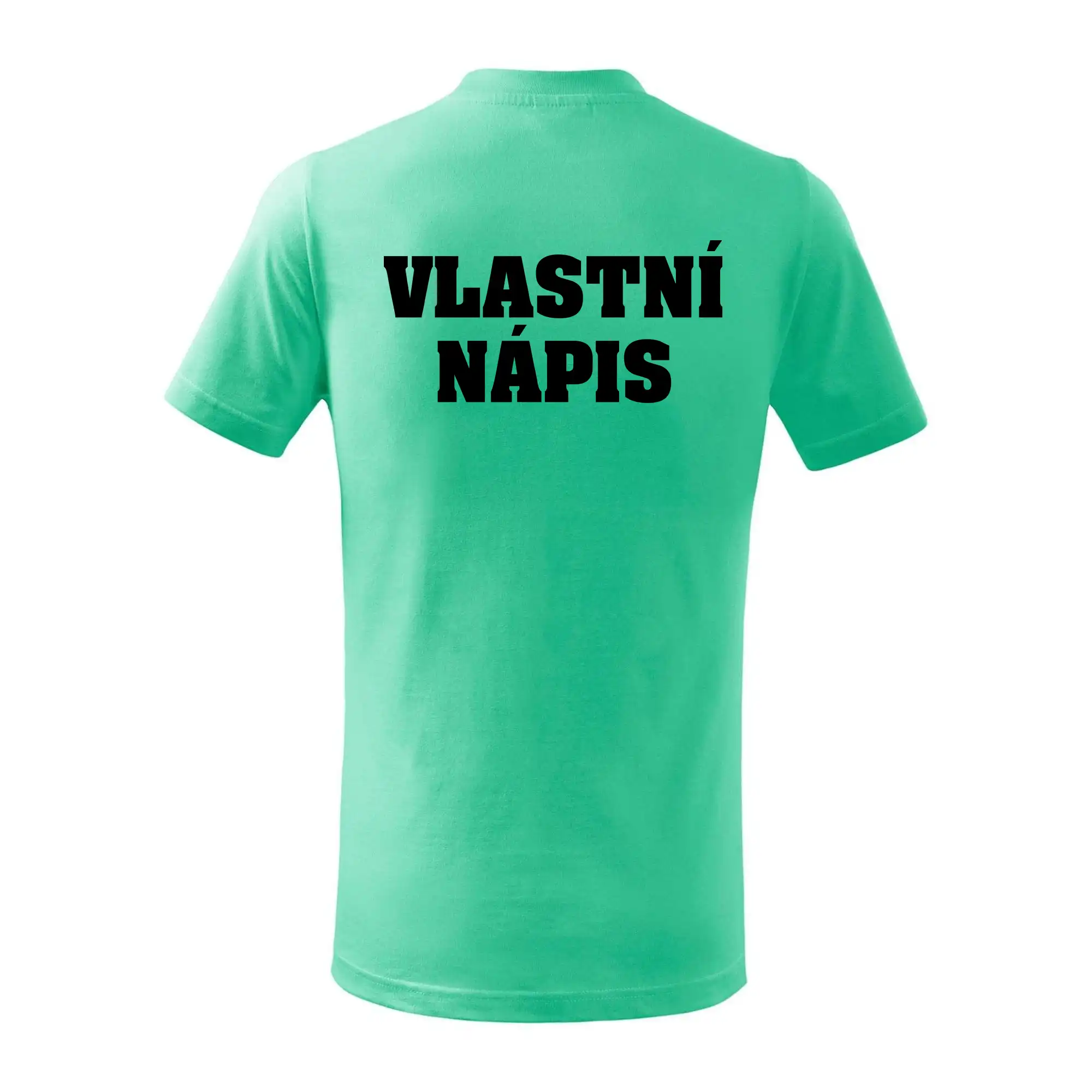 Hvězda života - vlastní nápis vpředu a vzadu