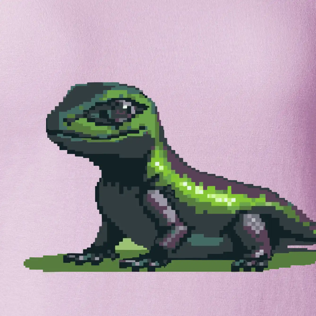 Leguán pixel