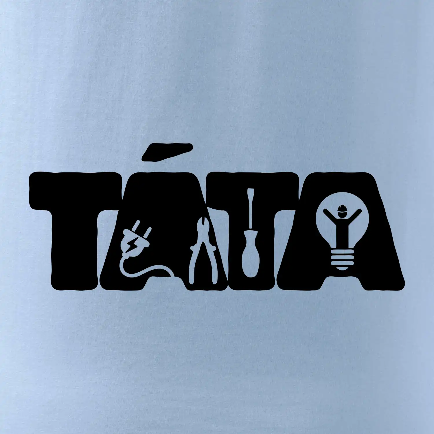 Táta nápis - elektrikář
