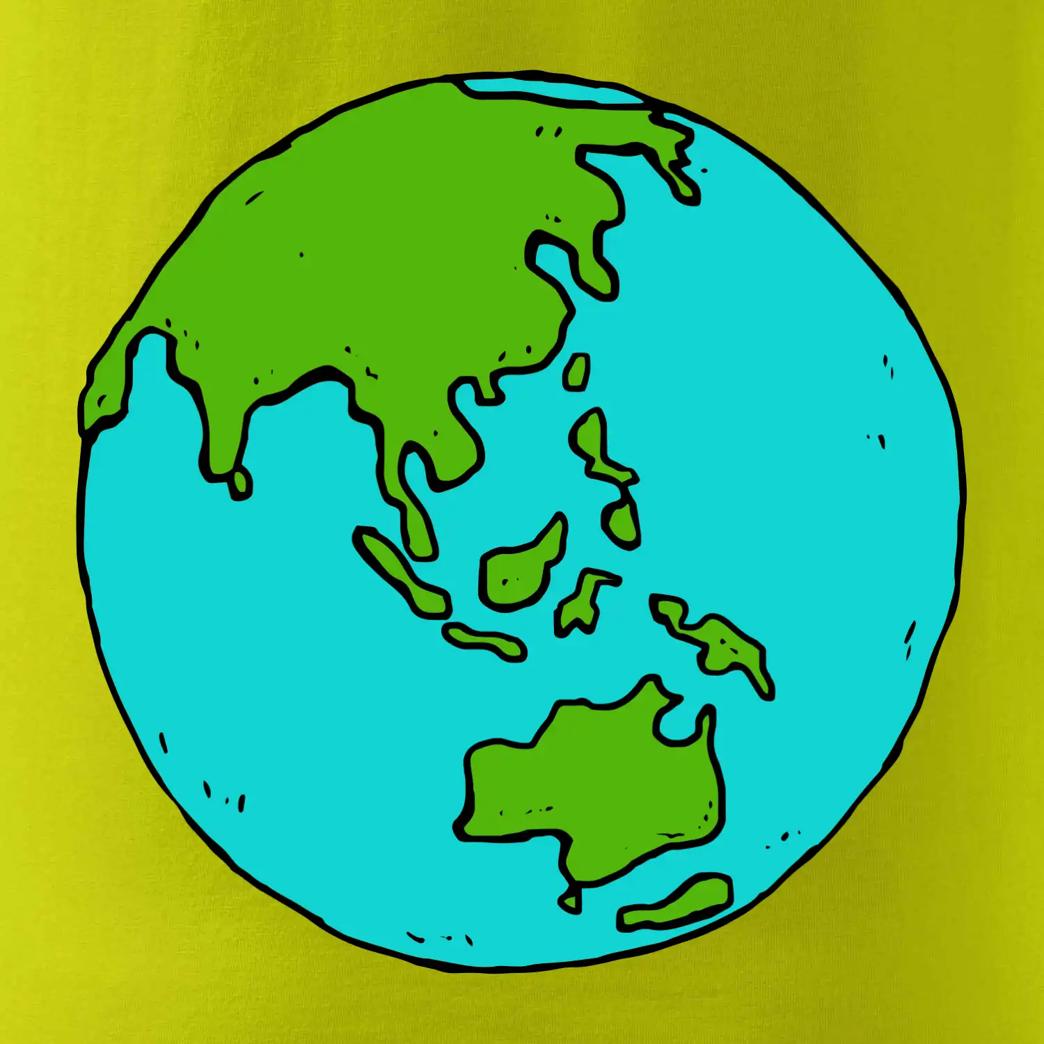 Planeta na prsu - Austrálie