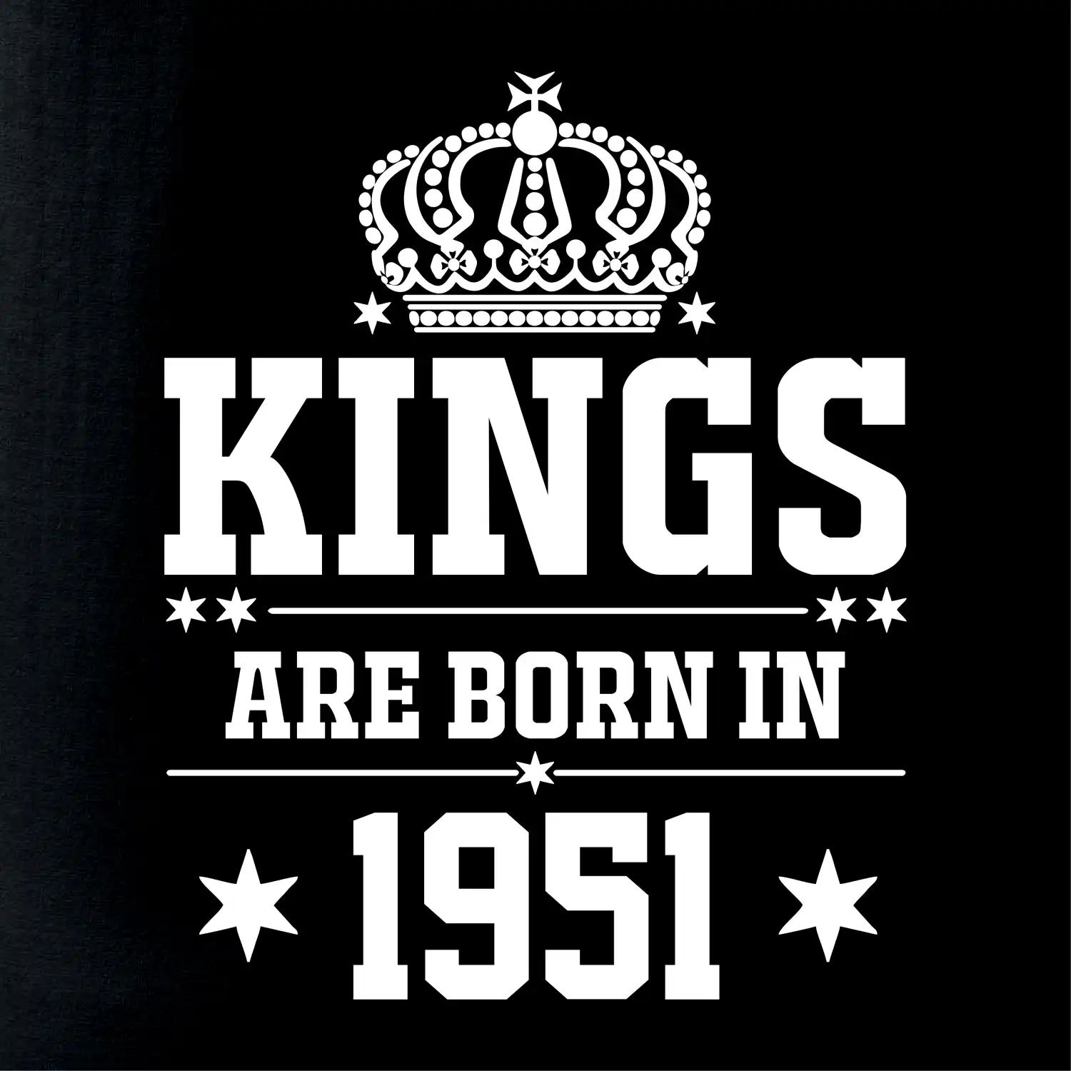 Kings are born in 1951