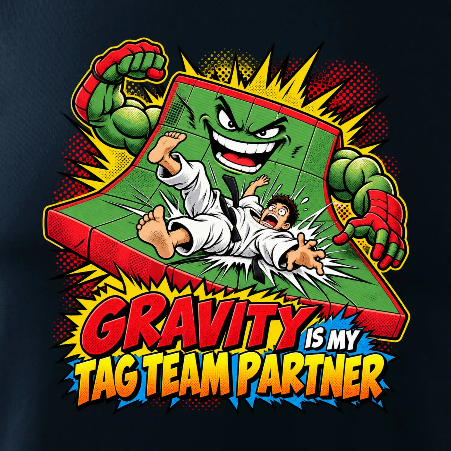 Gravity is my tag team partner
