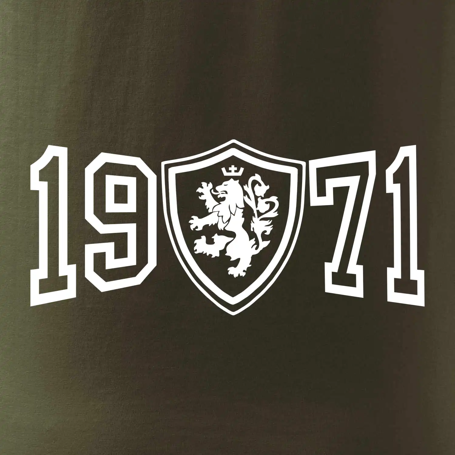 Narozeninový motiv - znak - 1971