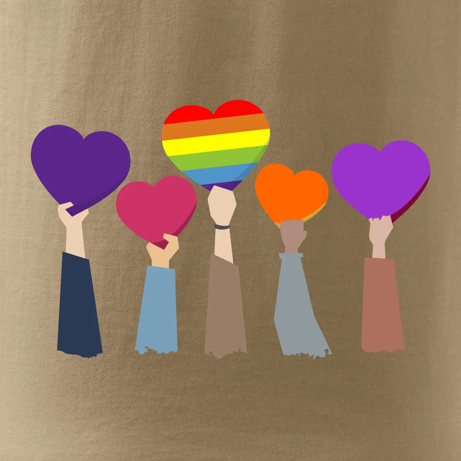 LGBT ruce srdce