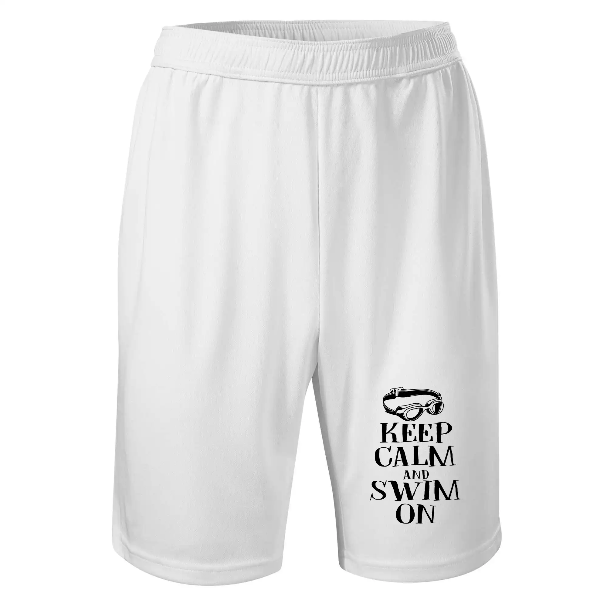 Keep calm and swim on