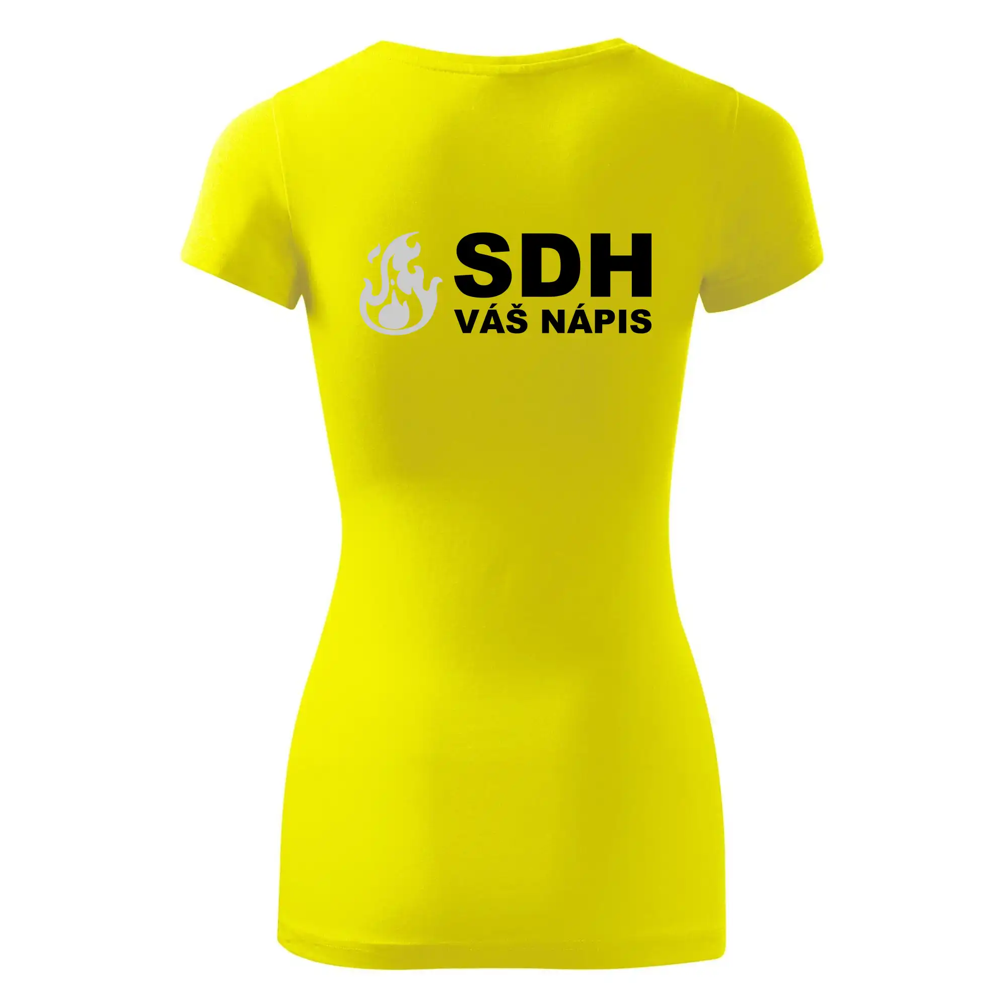 SDH REFLEXNÍ nápis (oheň, firesport, název sboru - vlastní nápis)