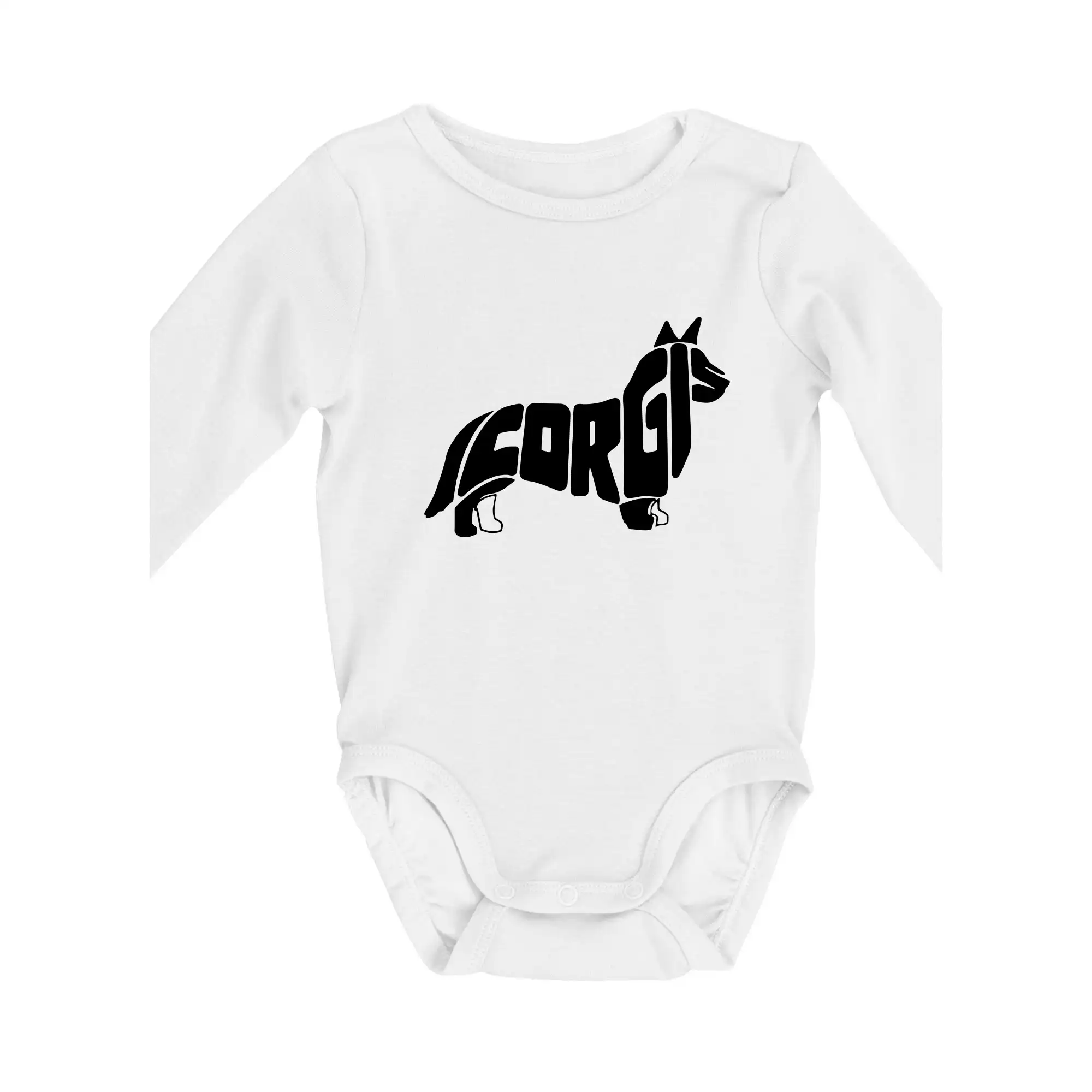 Corgi - nápis v těle