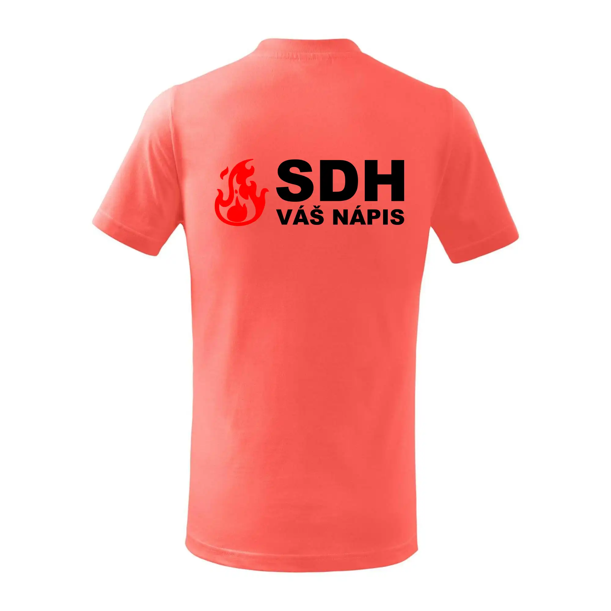 SDH nápis (oheň, firesport, název sboru - vlastní nápis)