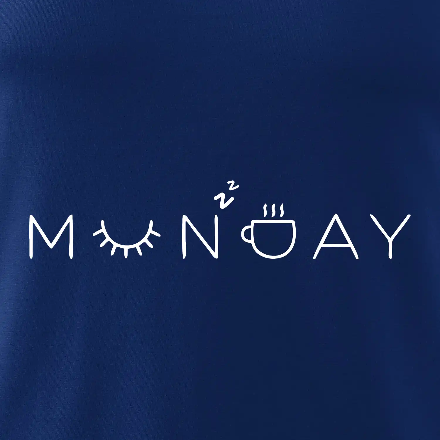 Monday nápis