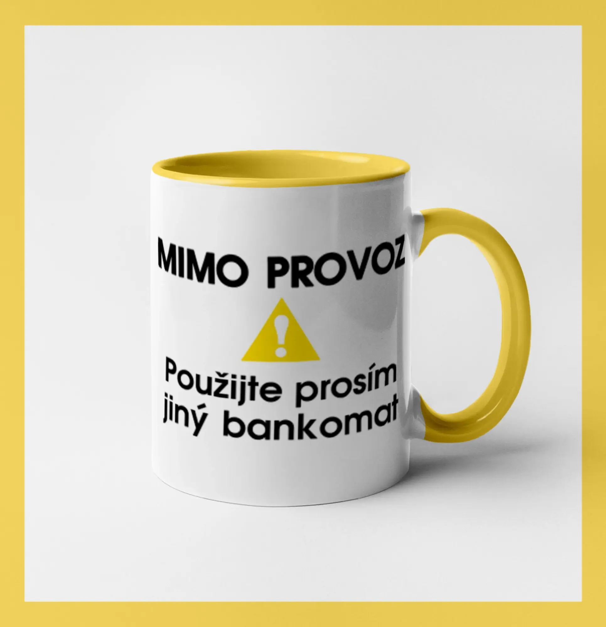 Mimo provoz - použijte jiný bankomat