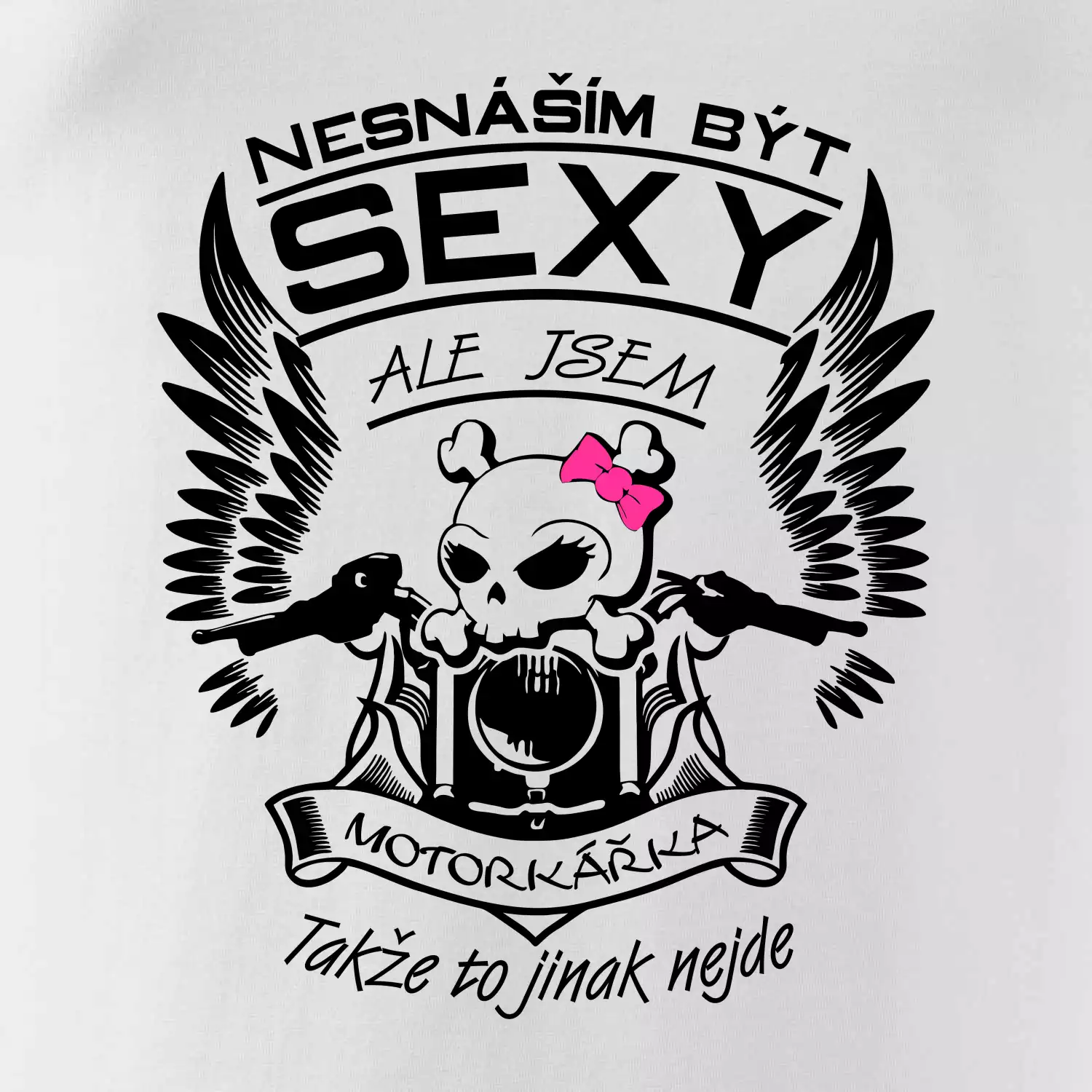 Nesnáším být sexy - motorkářka