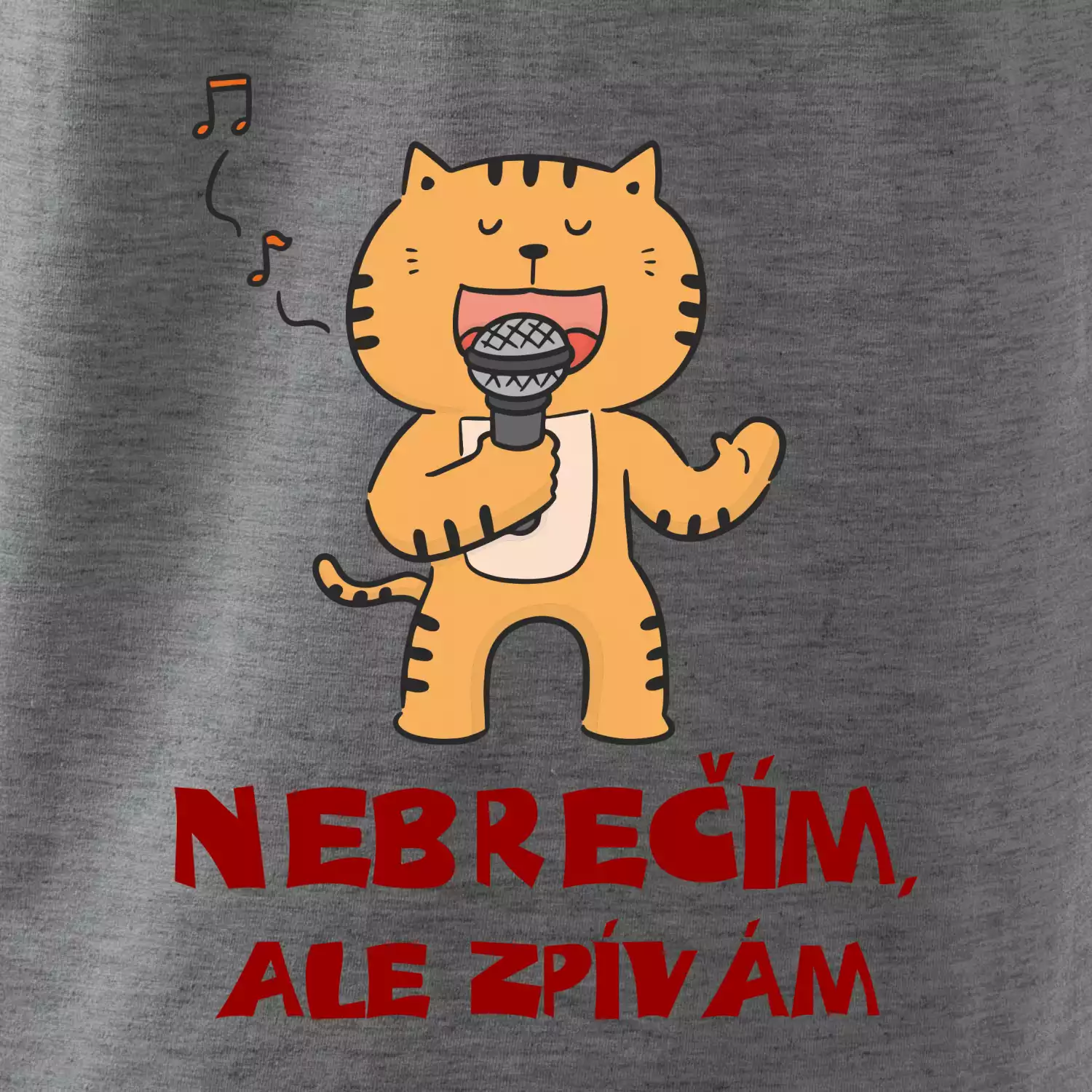 Nebrečím, ale zpívám